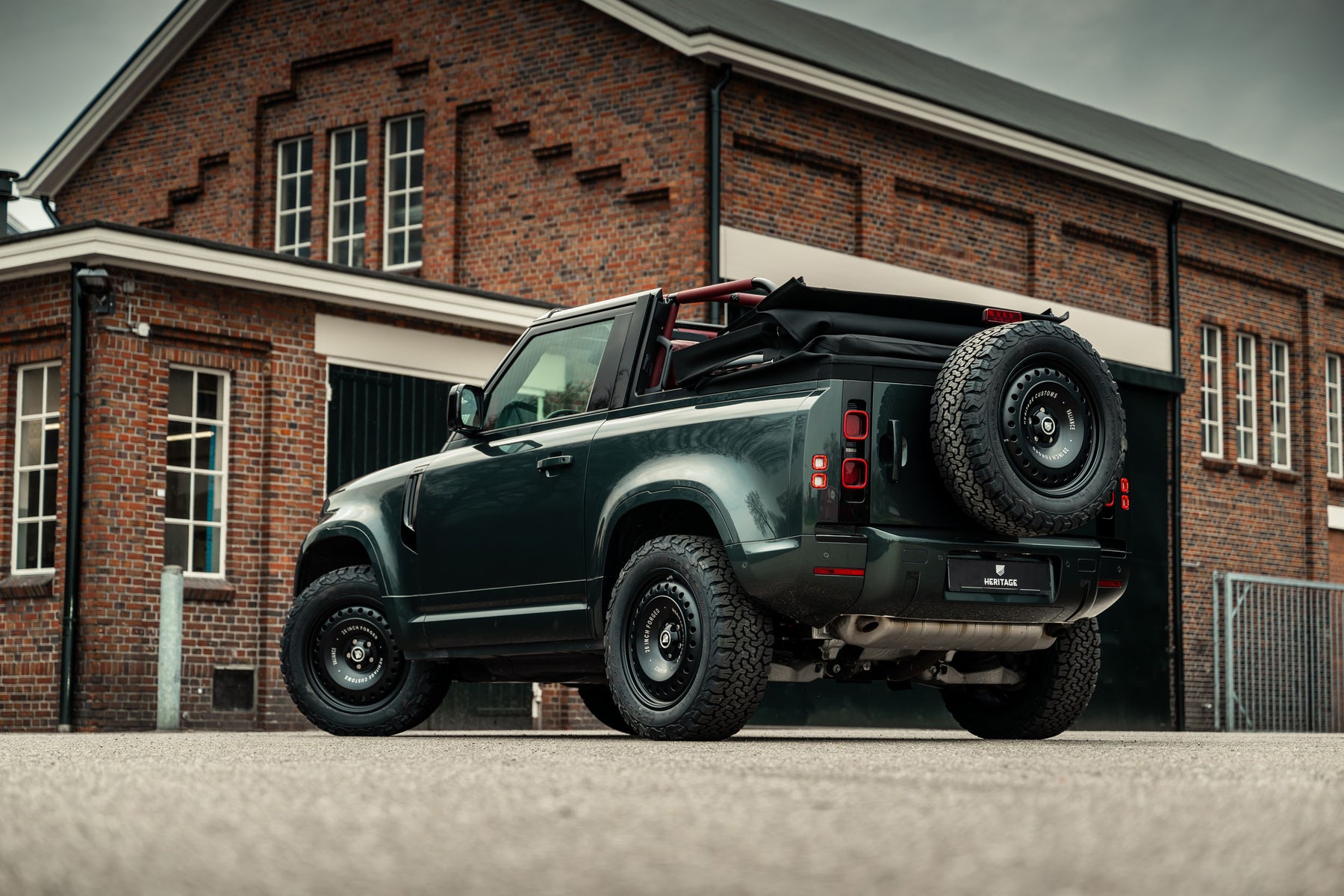 Valiance Convertible - Belgravia green