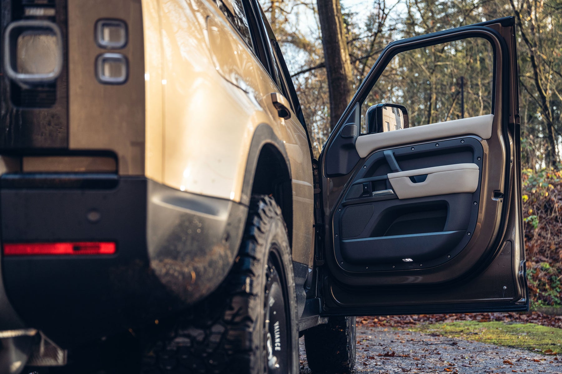 Defender 110 P400e - Gondwana stone