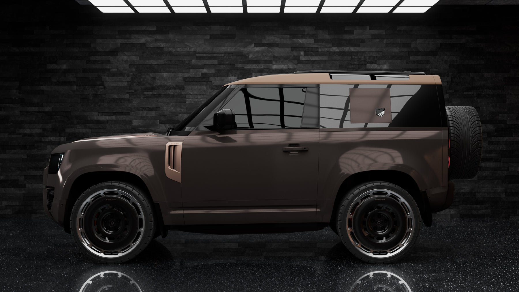 Defender 90 - Tourmalin brown