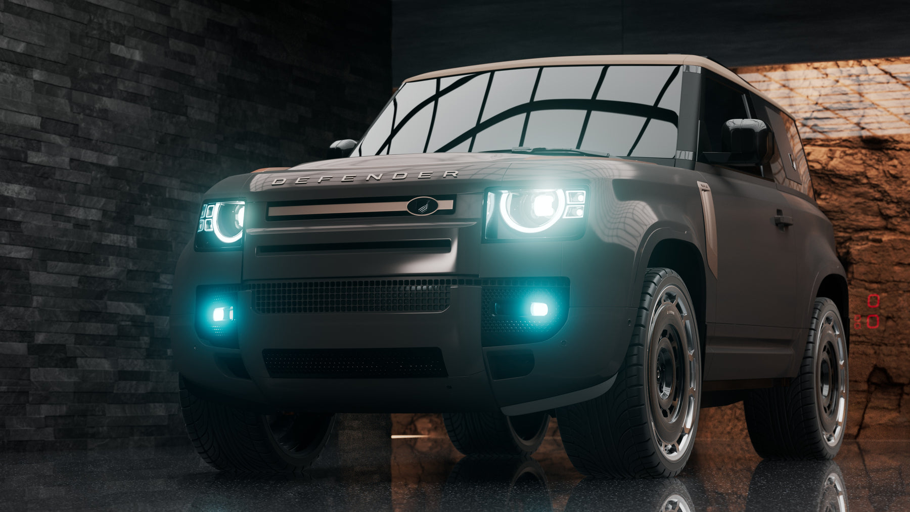 Defender 90 - Tourmalin brown