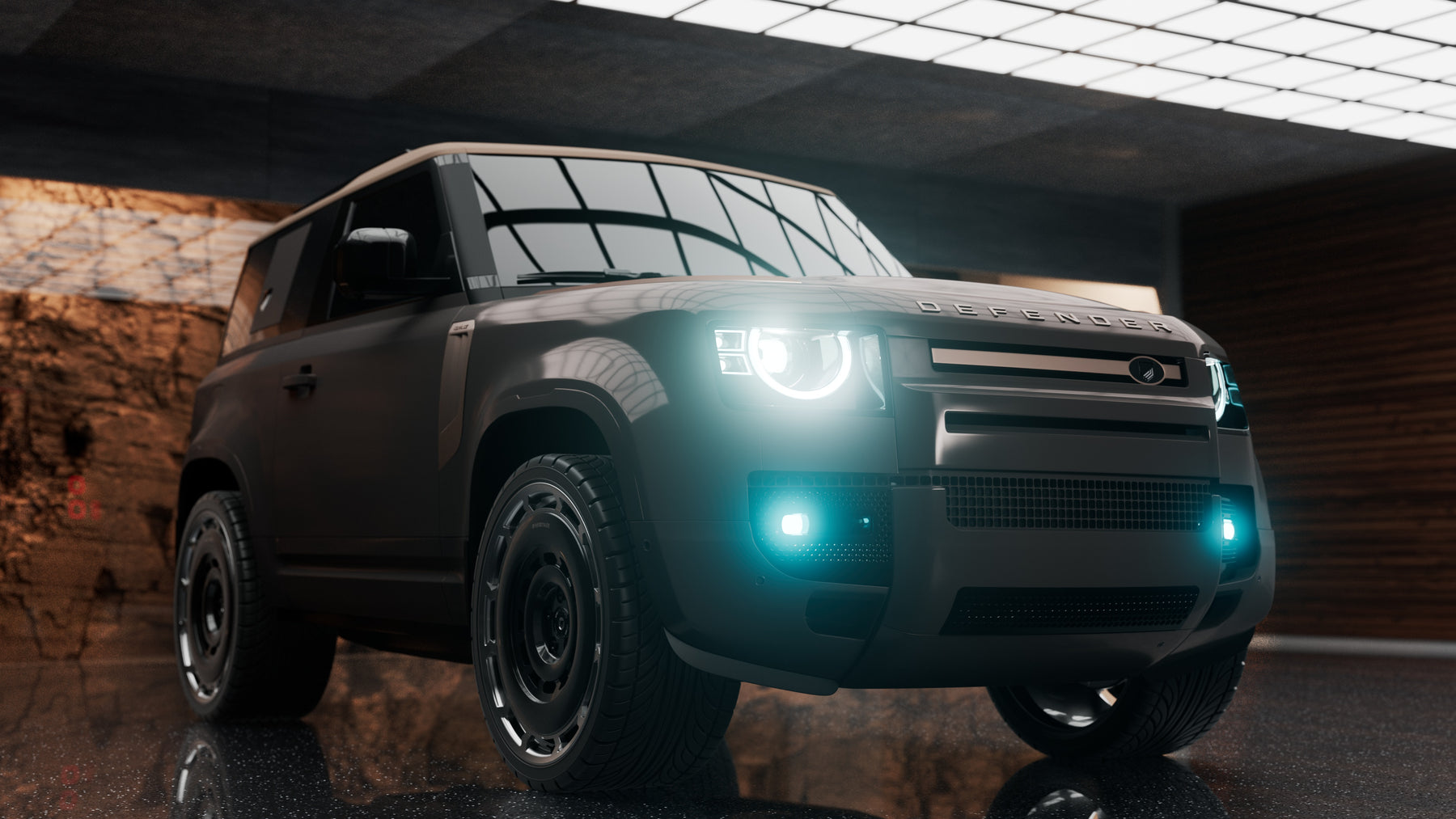 Defender 90 - Tourmalin brown