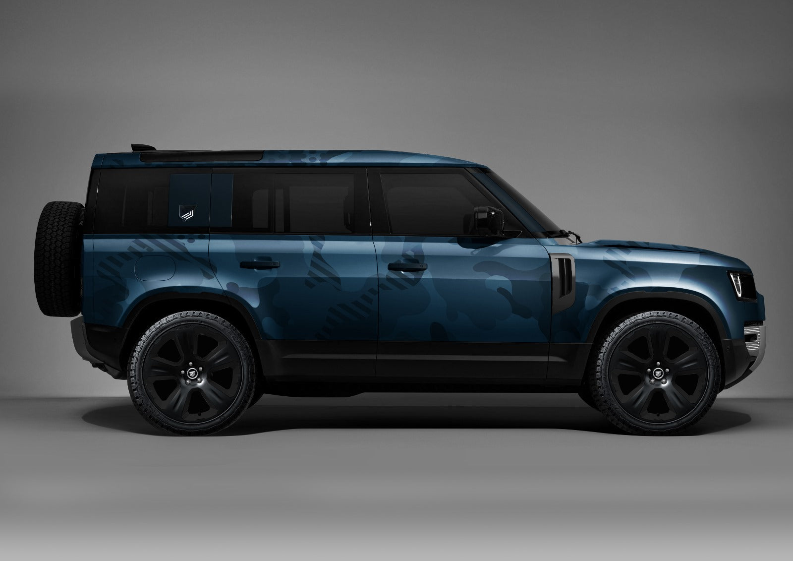 Custom Camo wrap foil - Tasman blue