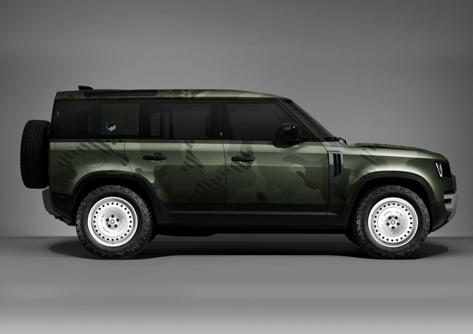 Custom Camo wrap foil - Pangea green