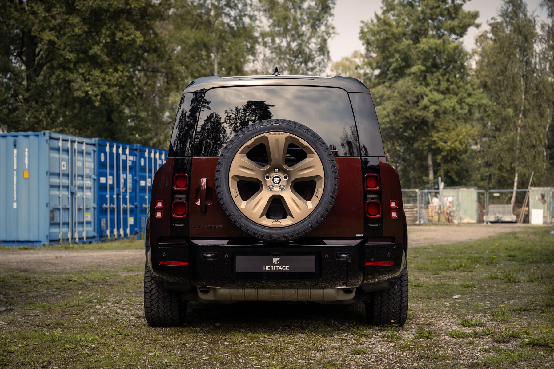 Defender 130 P400 - Sedona red