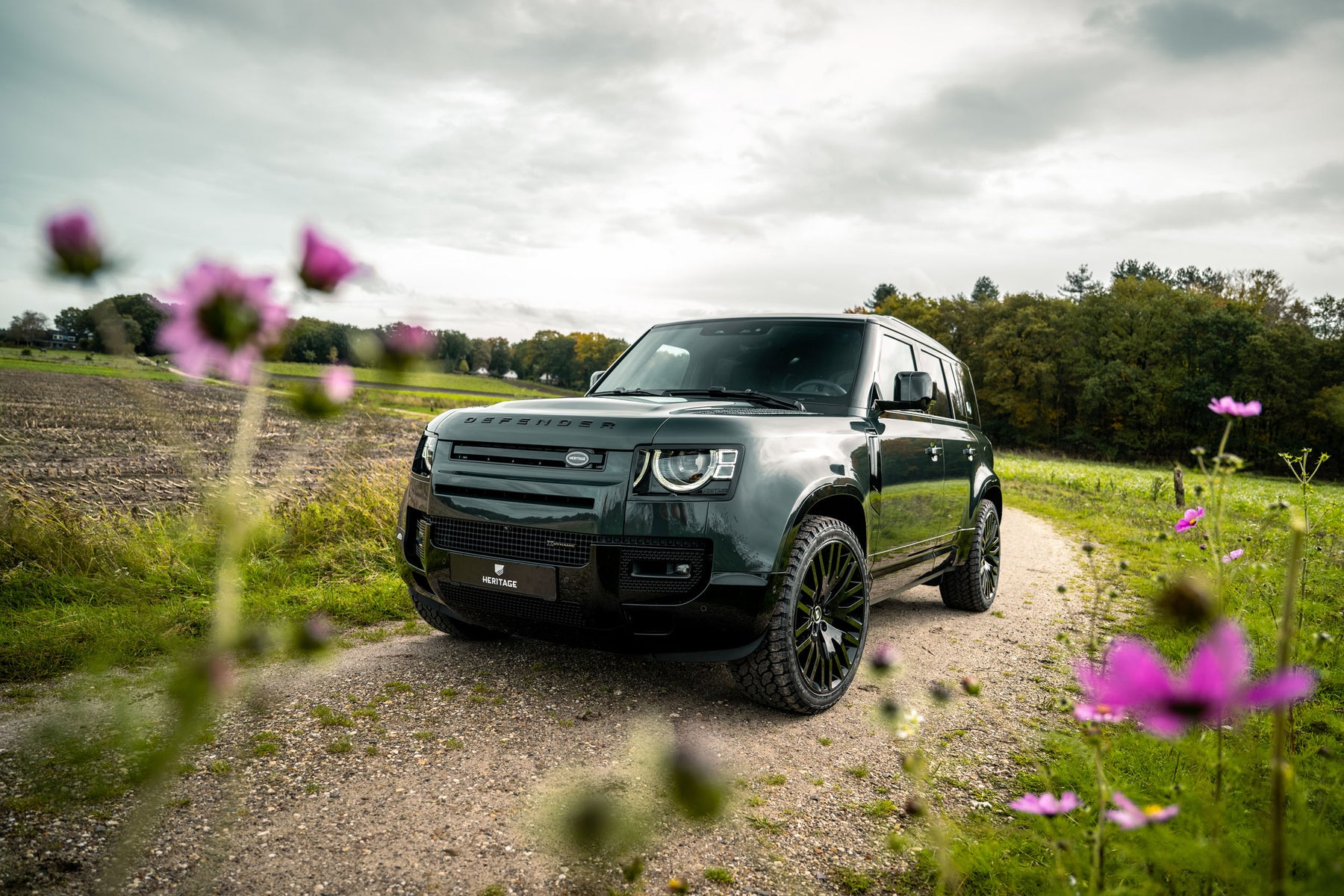 Defender 110 P400e - Belgravia green