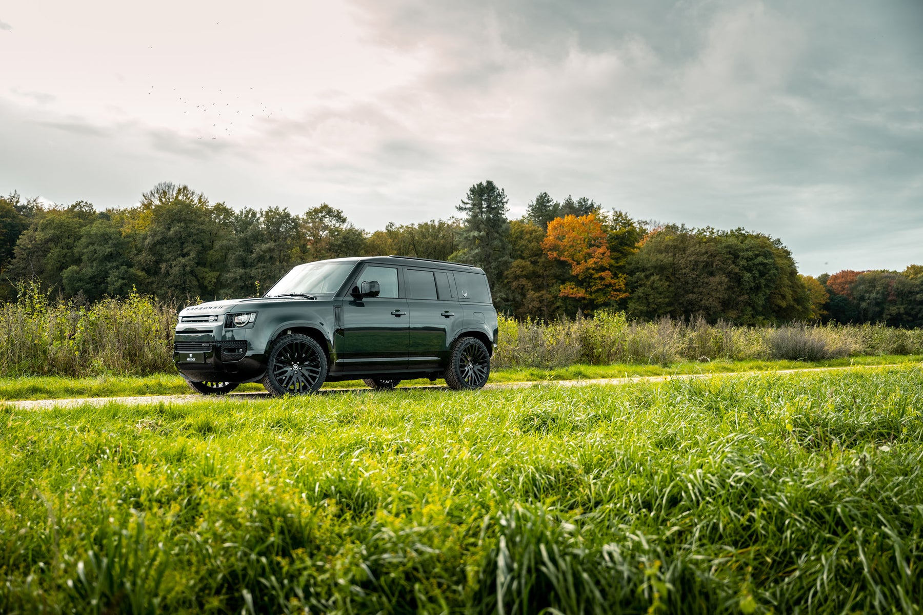Defender 110 P400e - Belgravia green