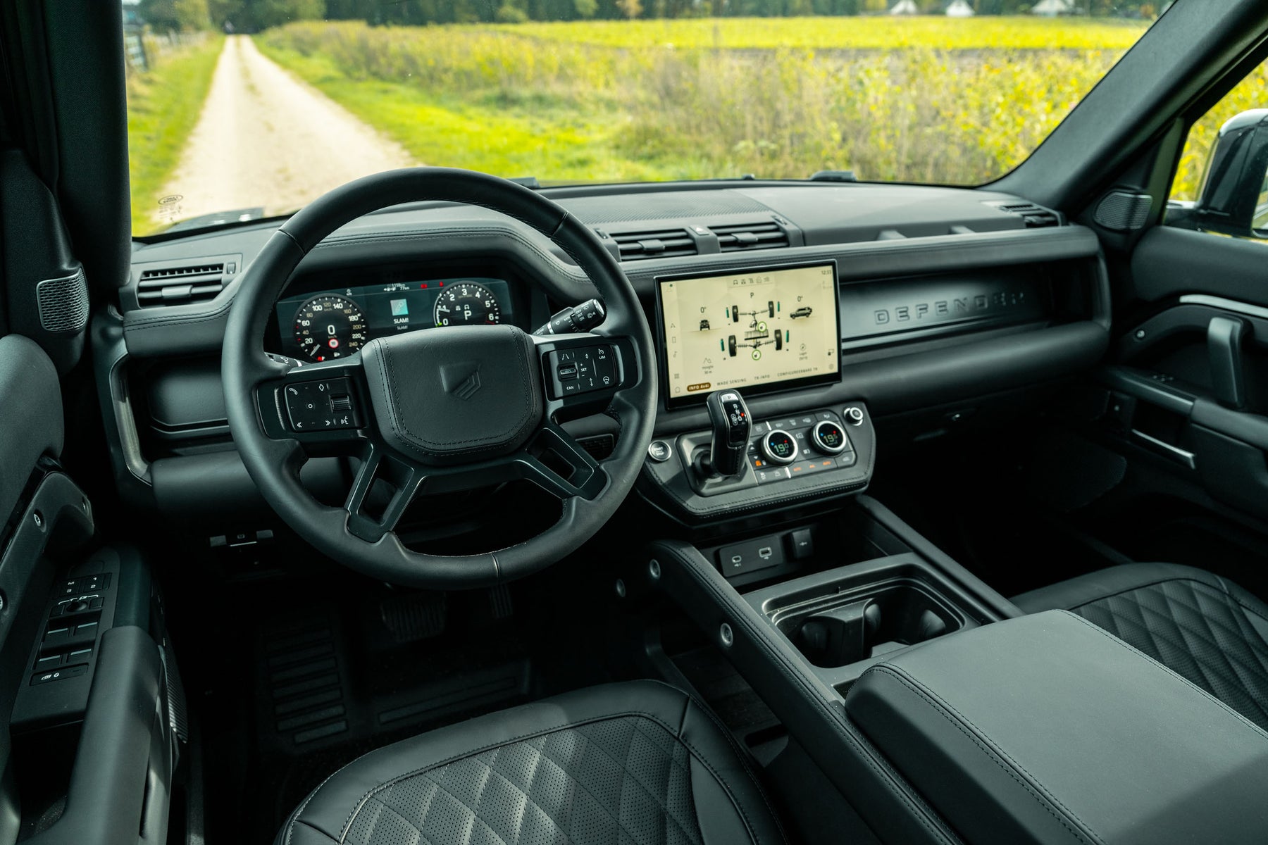 Defender 110 P400e - Belgravia green