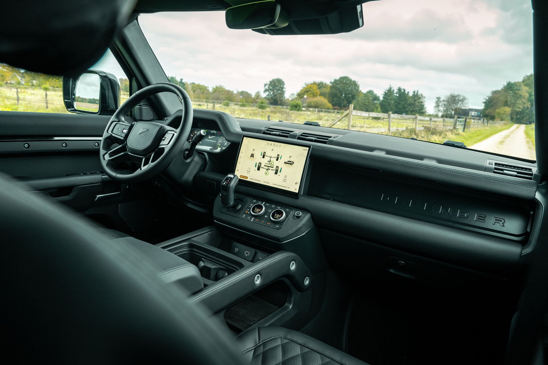 Defender 110 P400e - Belgravia green