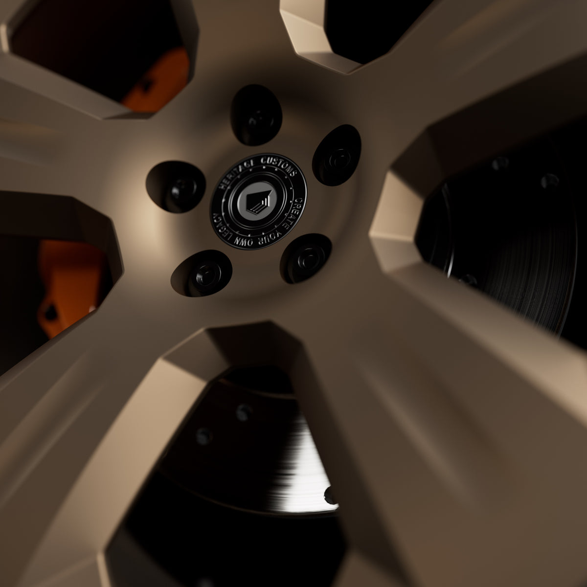 Space Cowboy 22" - frozen bronze