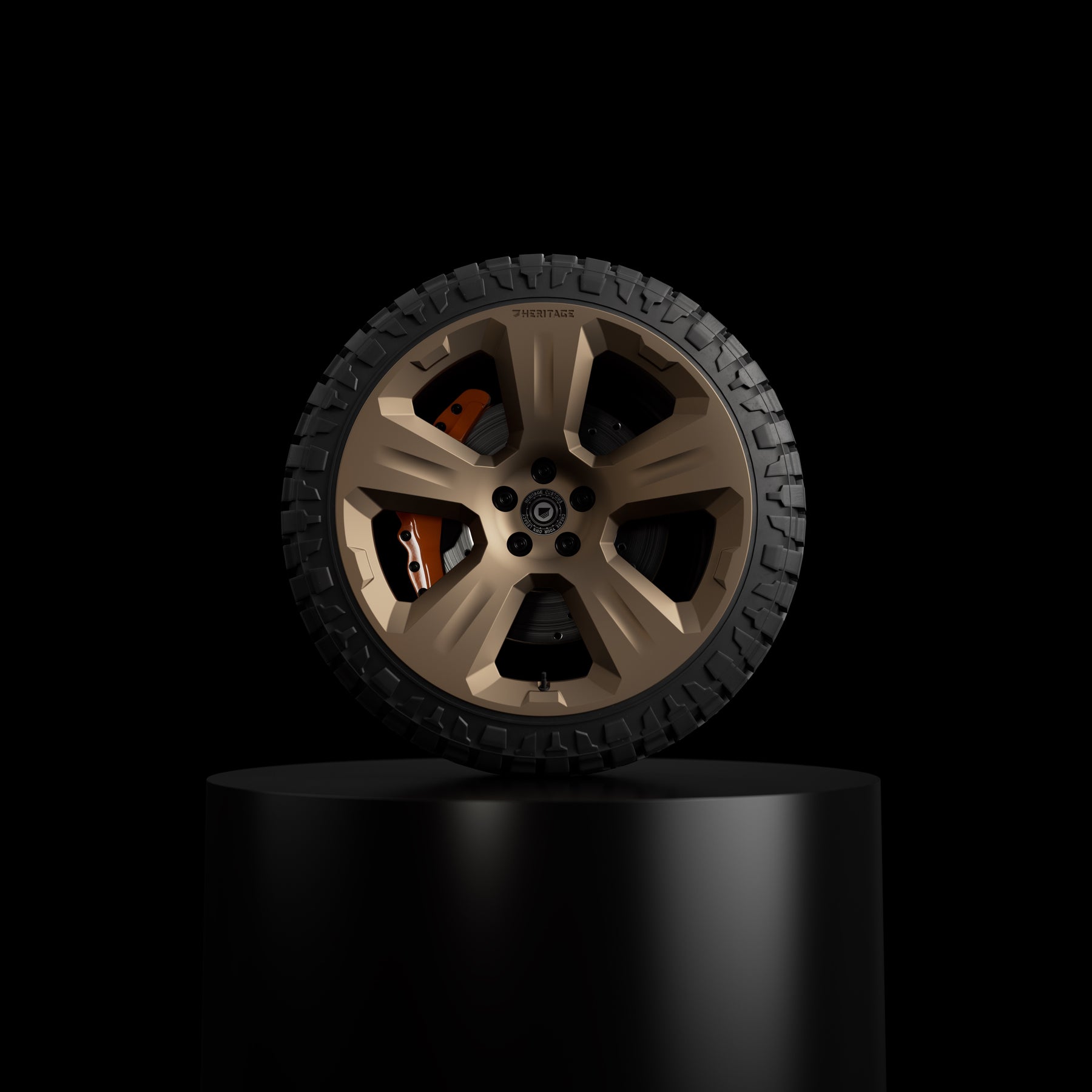 Space Cowboy 22" - frozen bronze