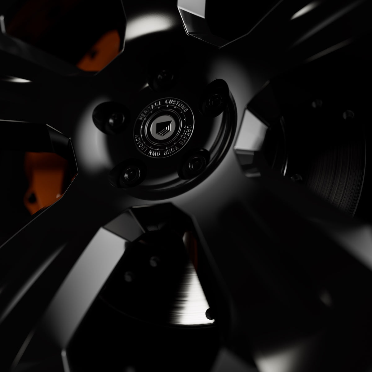 Space Cowboy 22" - gloss black