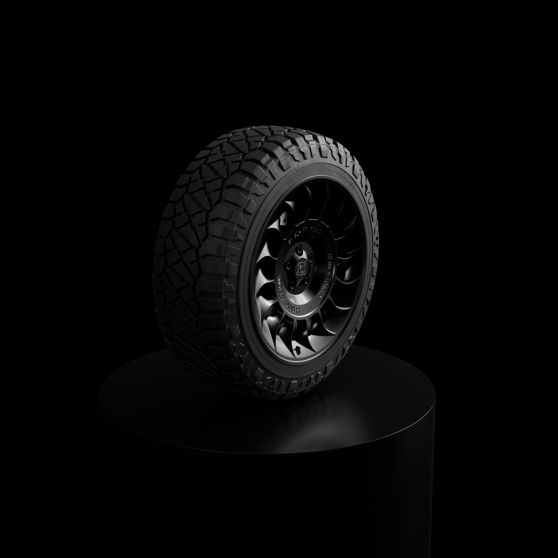 Black Turbine 20" - By Schiffmacher