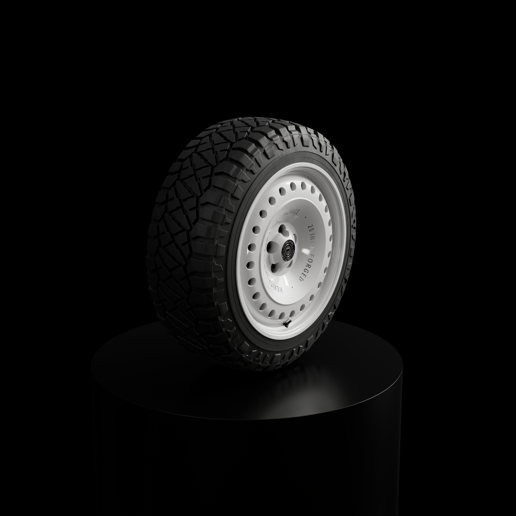 Rock Dust 20" - gloss white