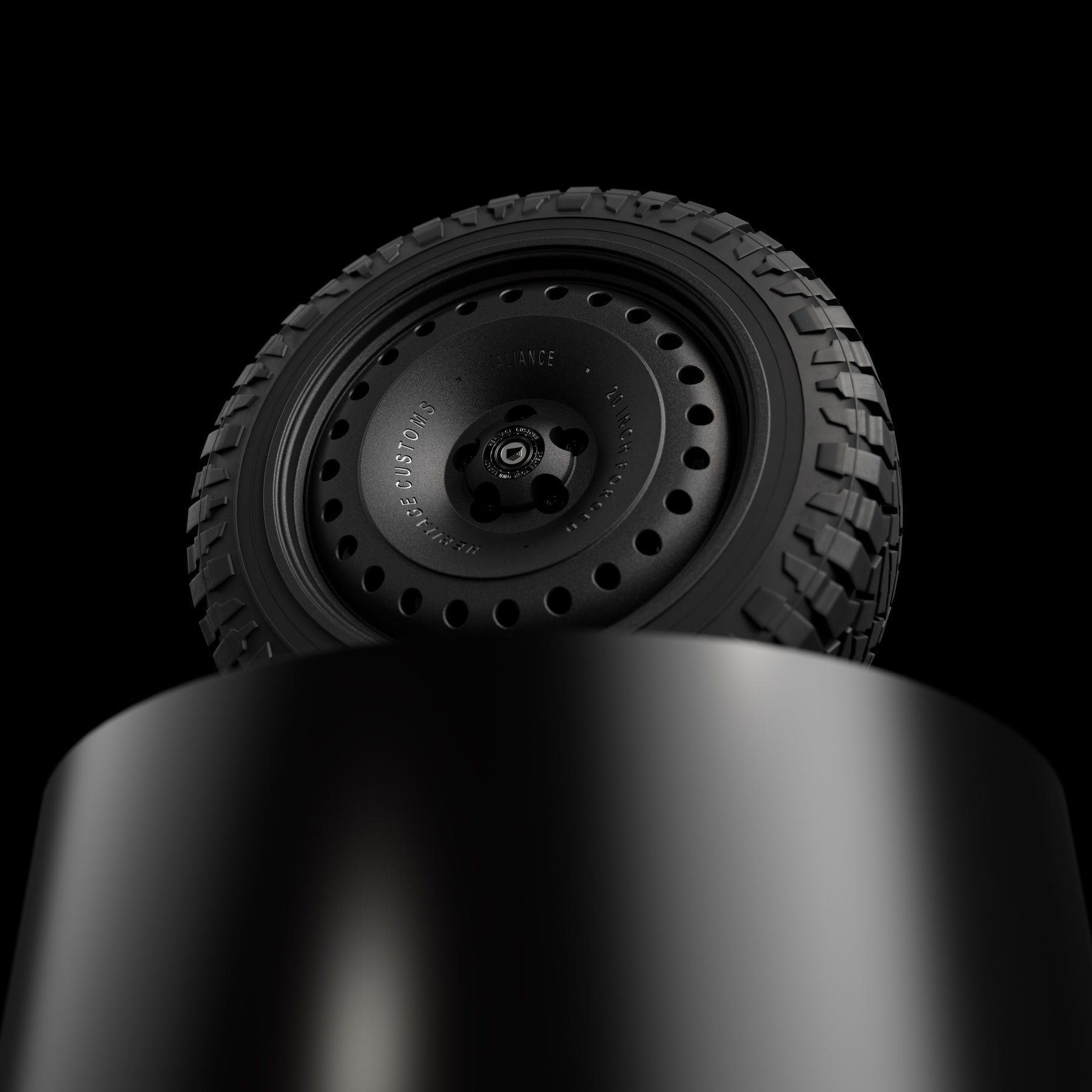 Rock Dust 20" - satin black