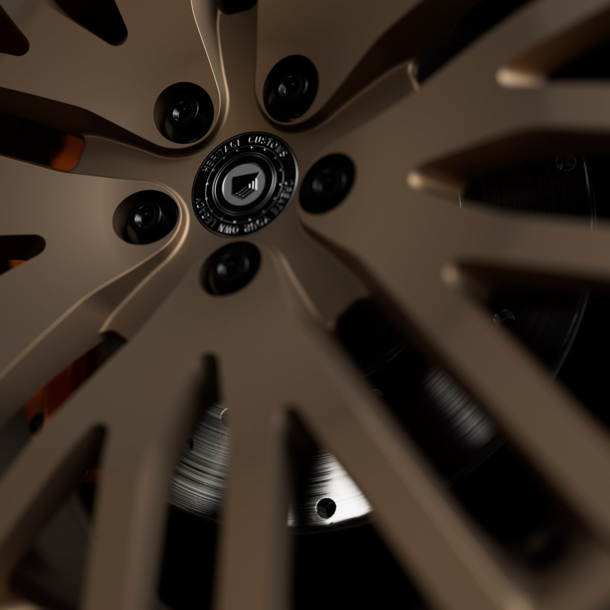 Black Crow 22" - frozen bronze