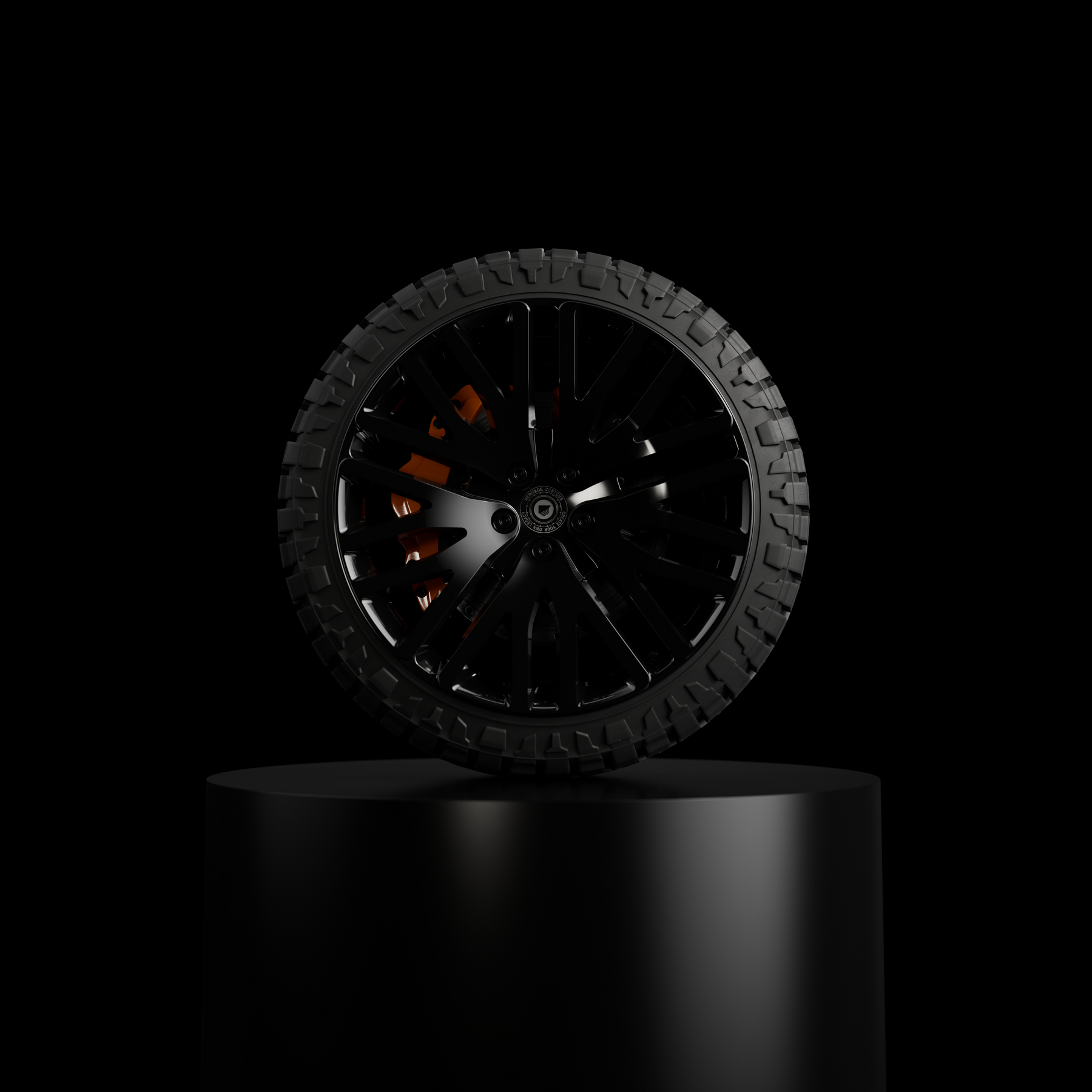 Black Crow 22" - gloss black