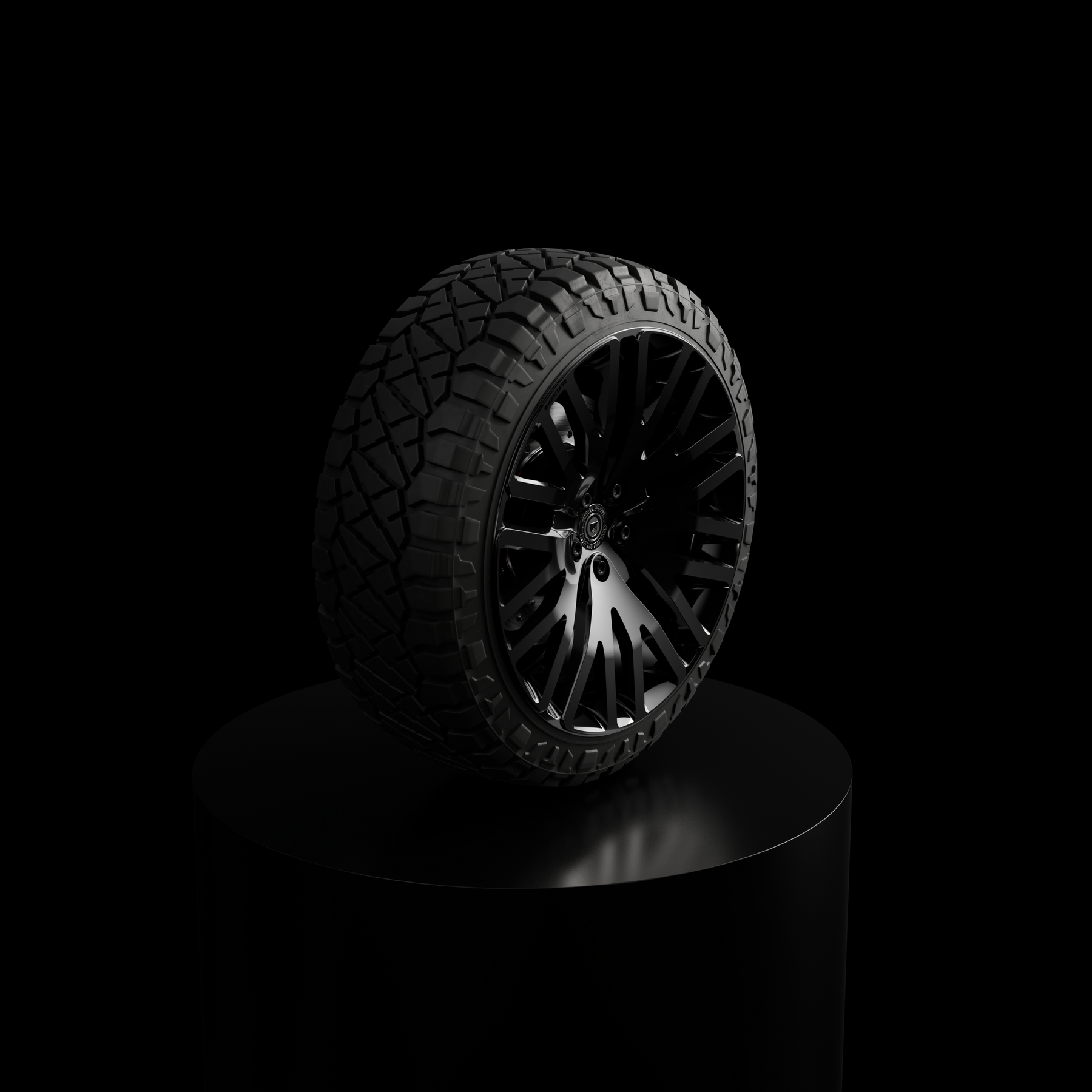 Black Crow 22" - gloss black