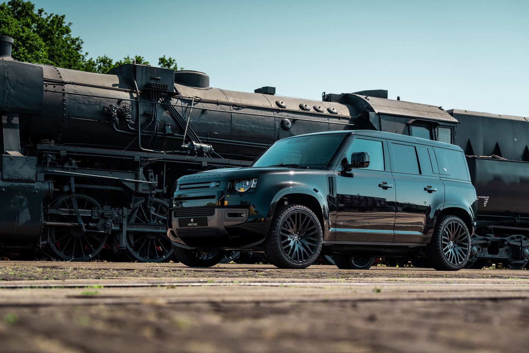 Defender V8 - Heritage Customs commercial
