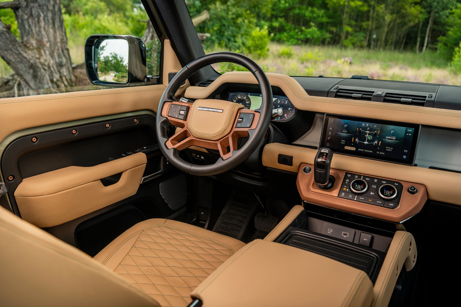 Defender 110 P400 - Pangea green