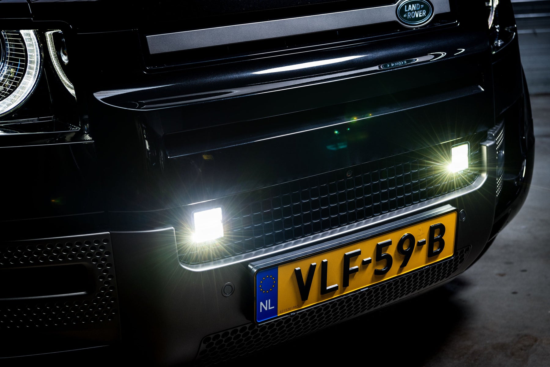 Led lighting - cubes grille