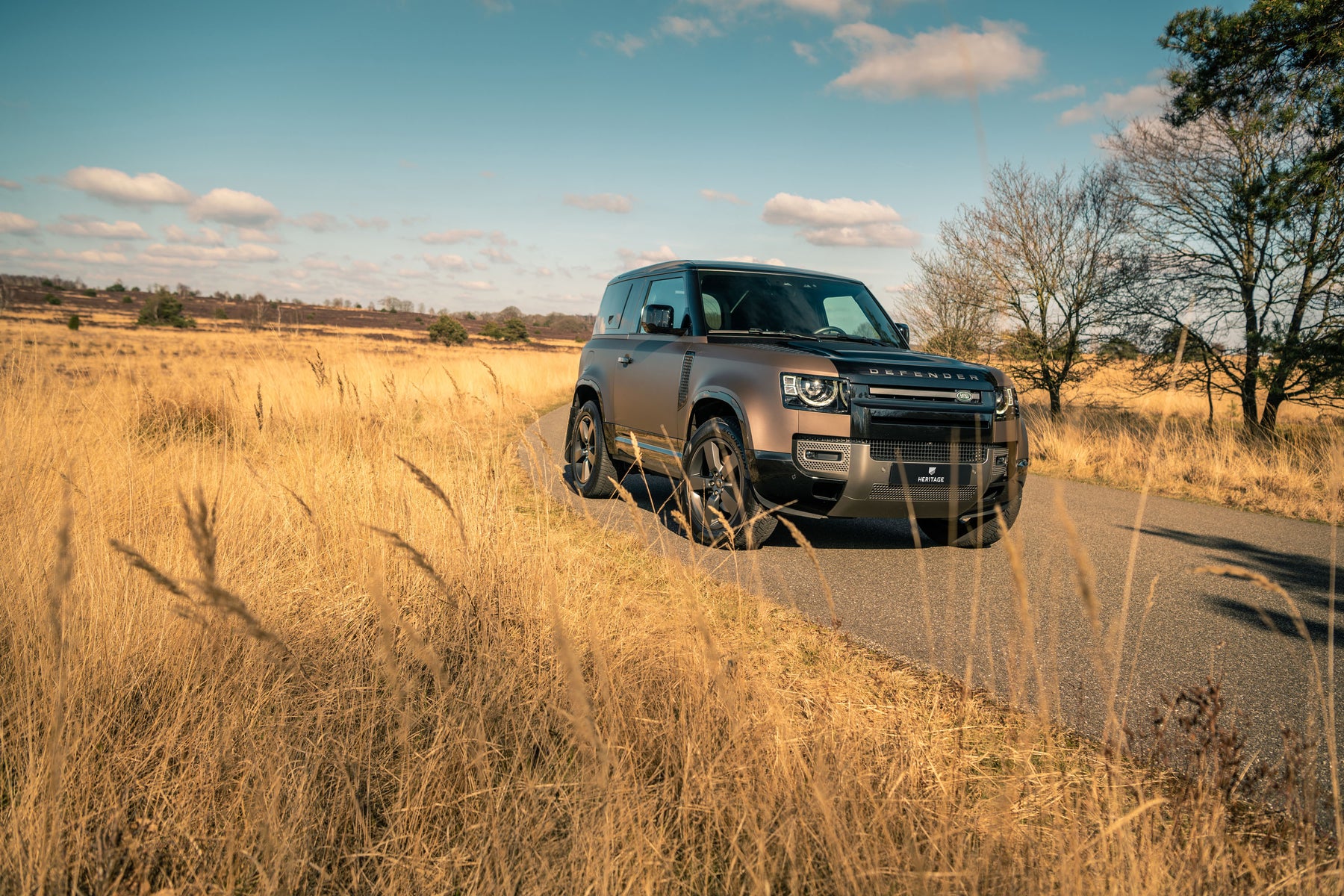Defender 90 D200 - Satin Brown commercial