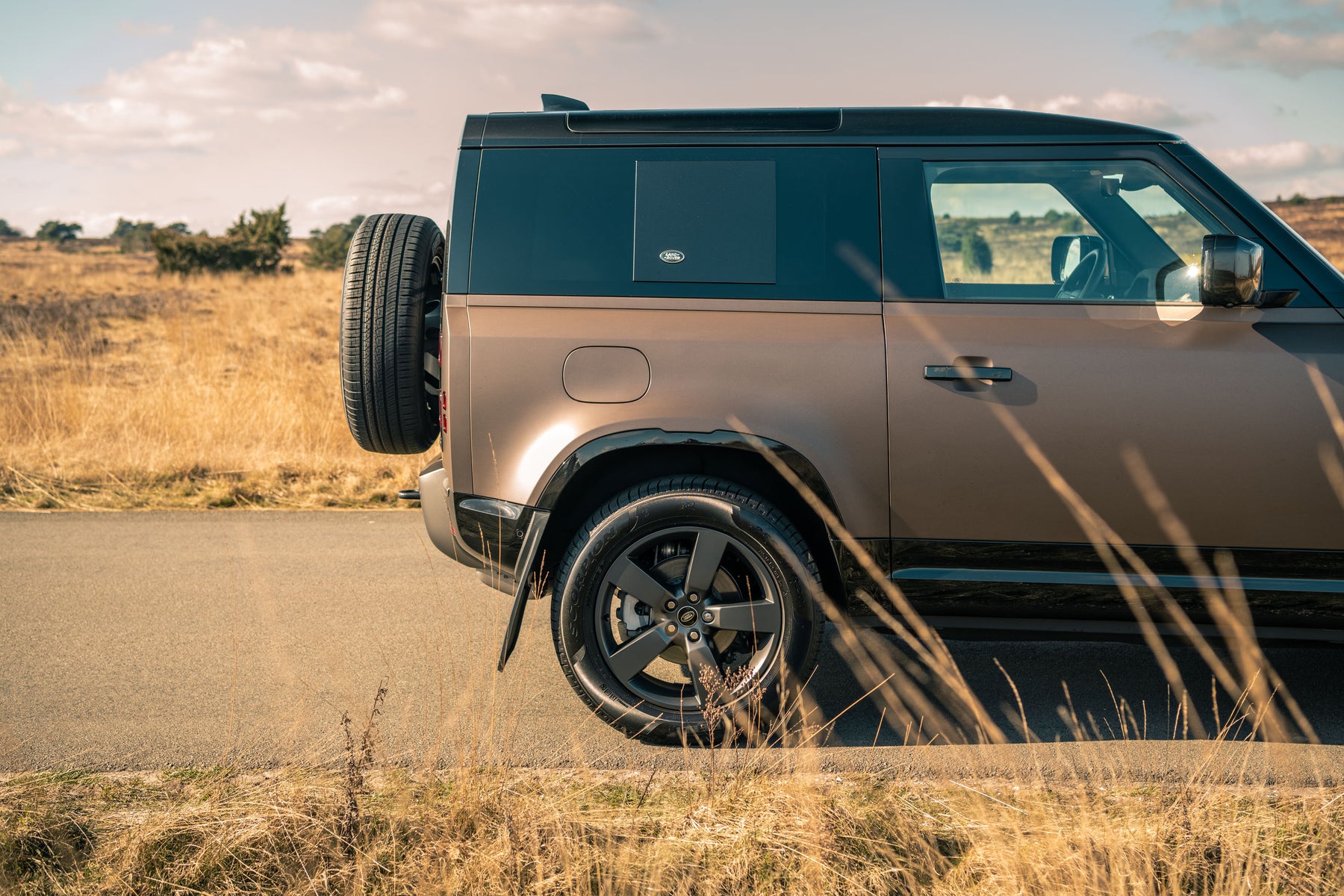 Defender 90 D200 - Satin Brown commercial