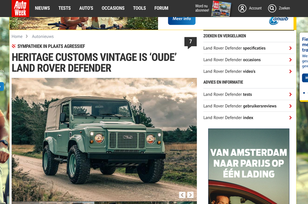 Valiance mentioned in Autoweek