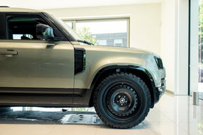 Defender 110 P300e - Pangea green - beige roof