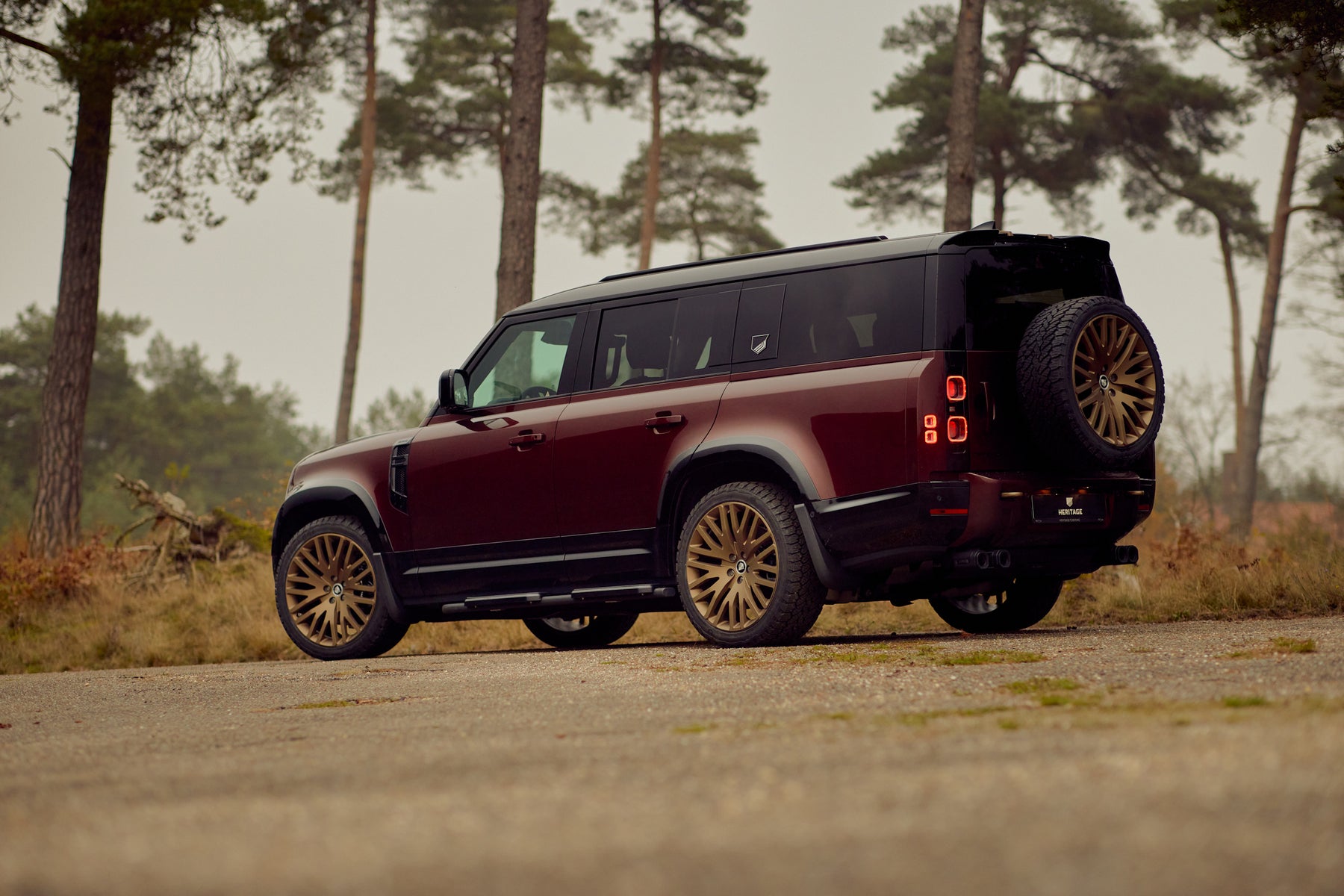 Defender 130 P400 - Sedona red rough