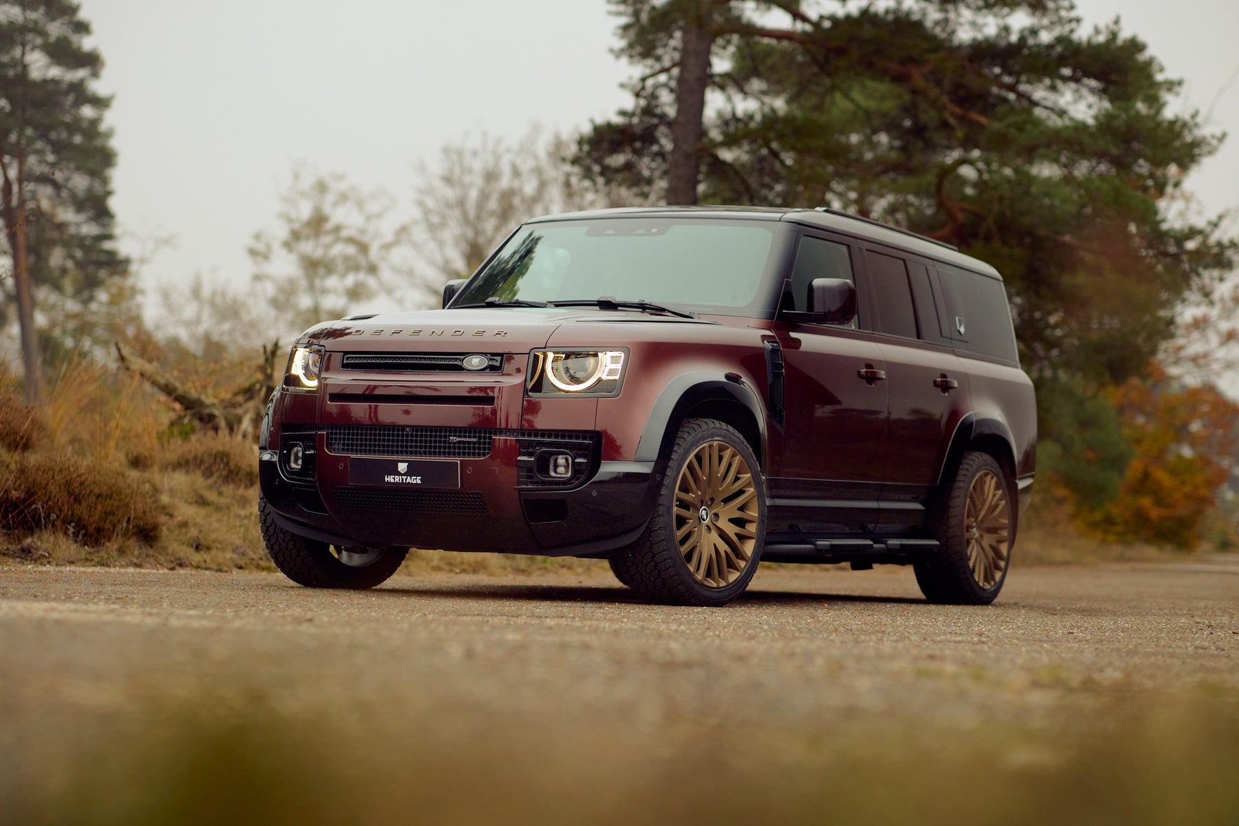 Defender 130 P400 - Sedona red rough