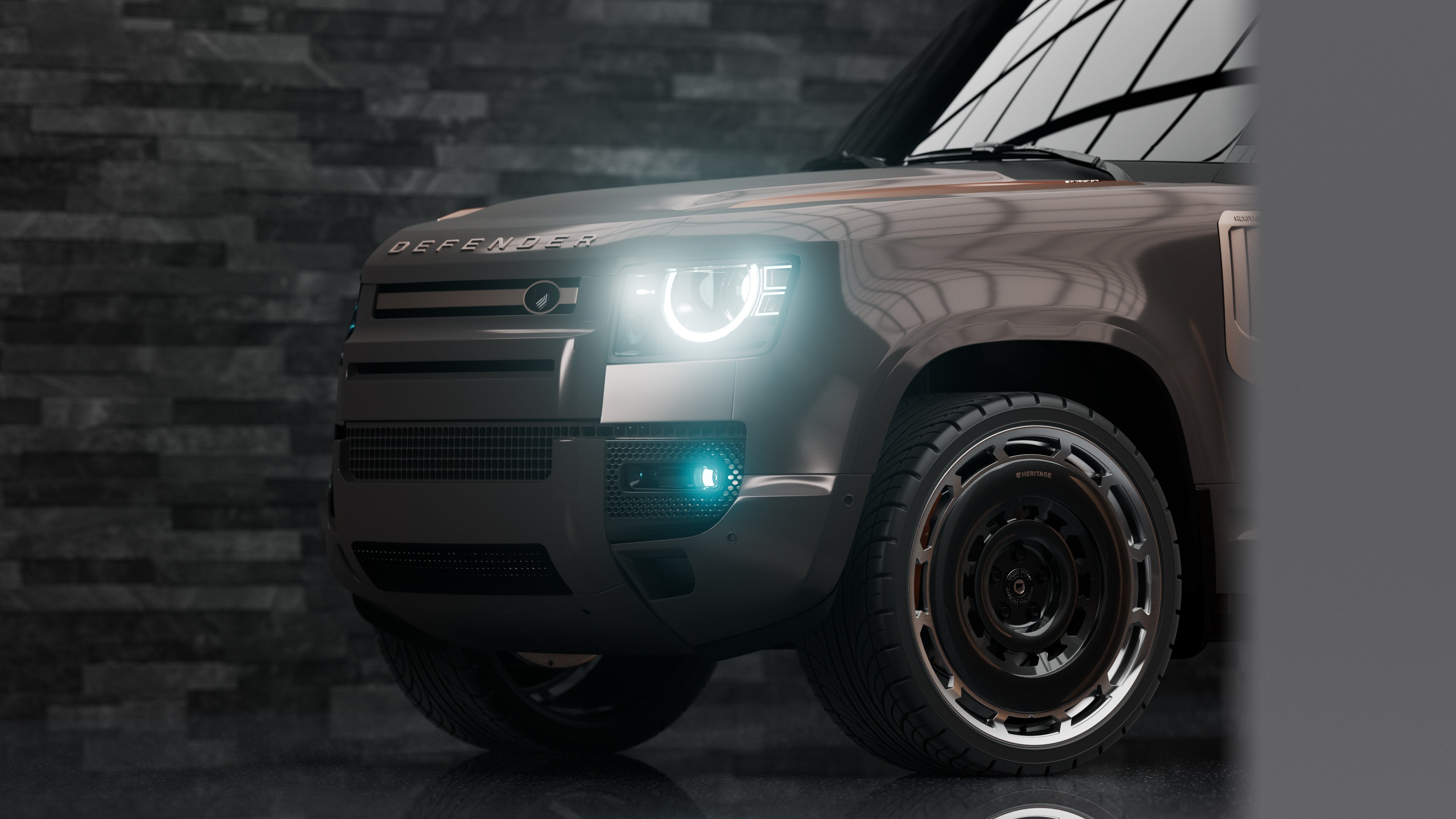 Defender 90 - Tourmalin brown