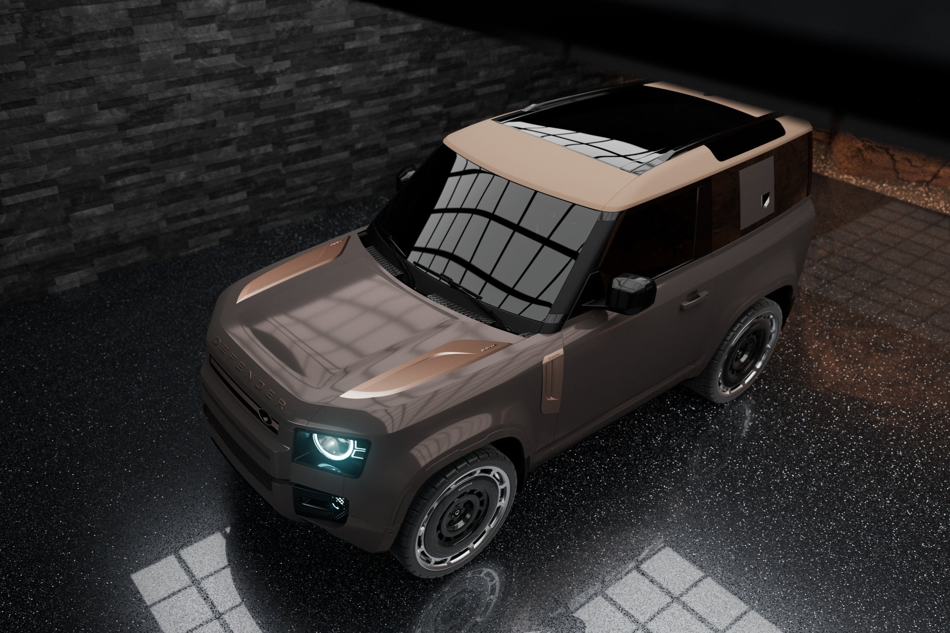 Defender 90 - Tourmalin brown