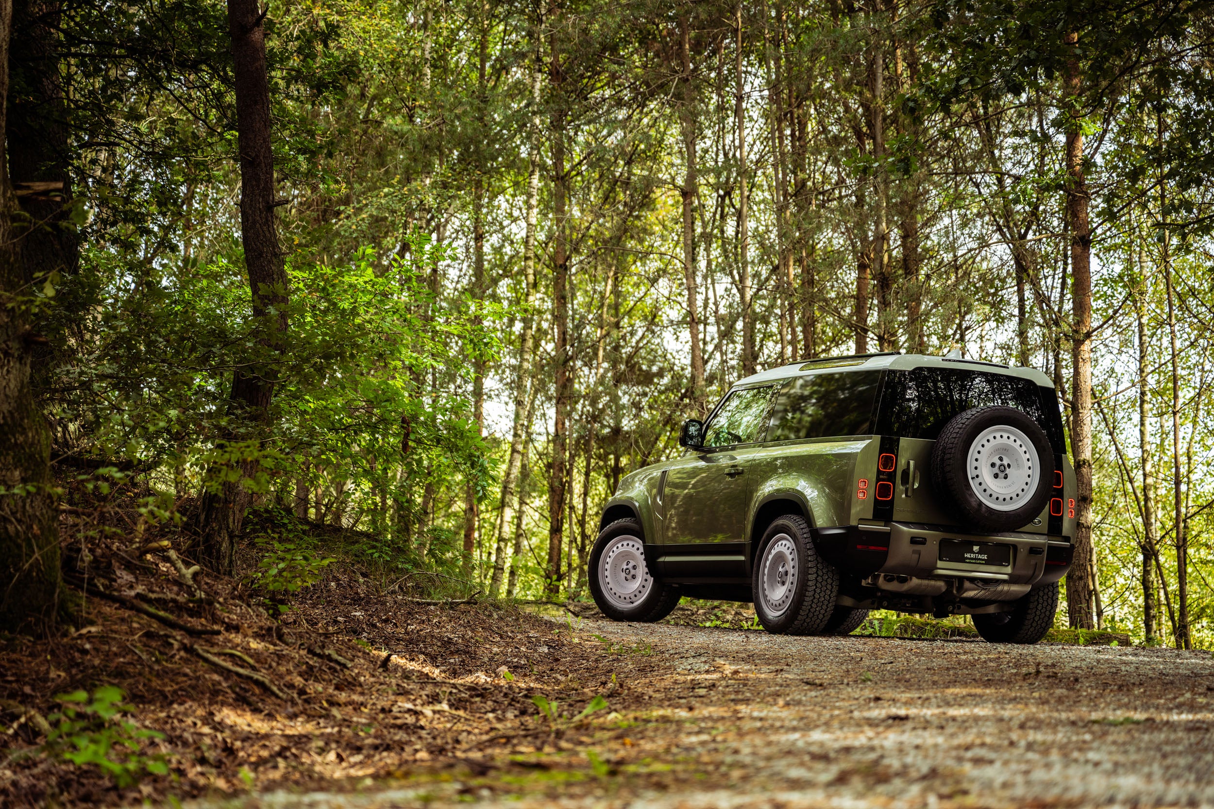 Defender 90 D300 - Pangea green