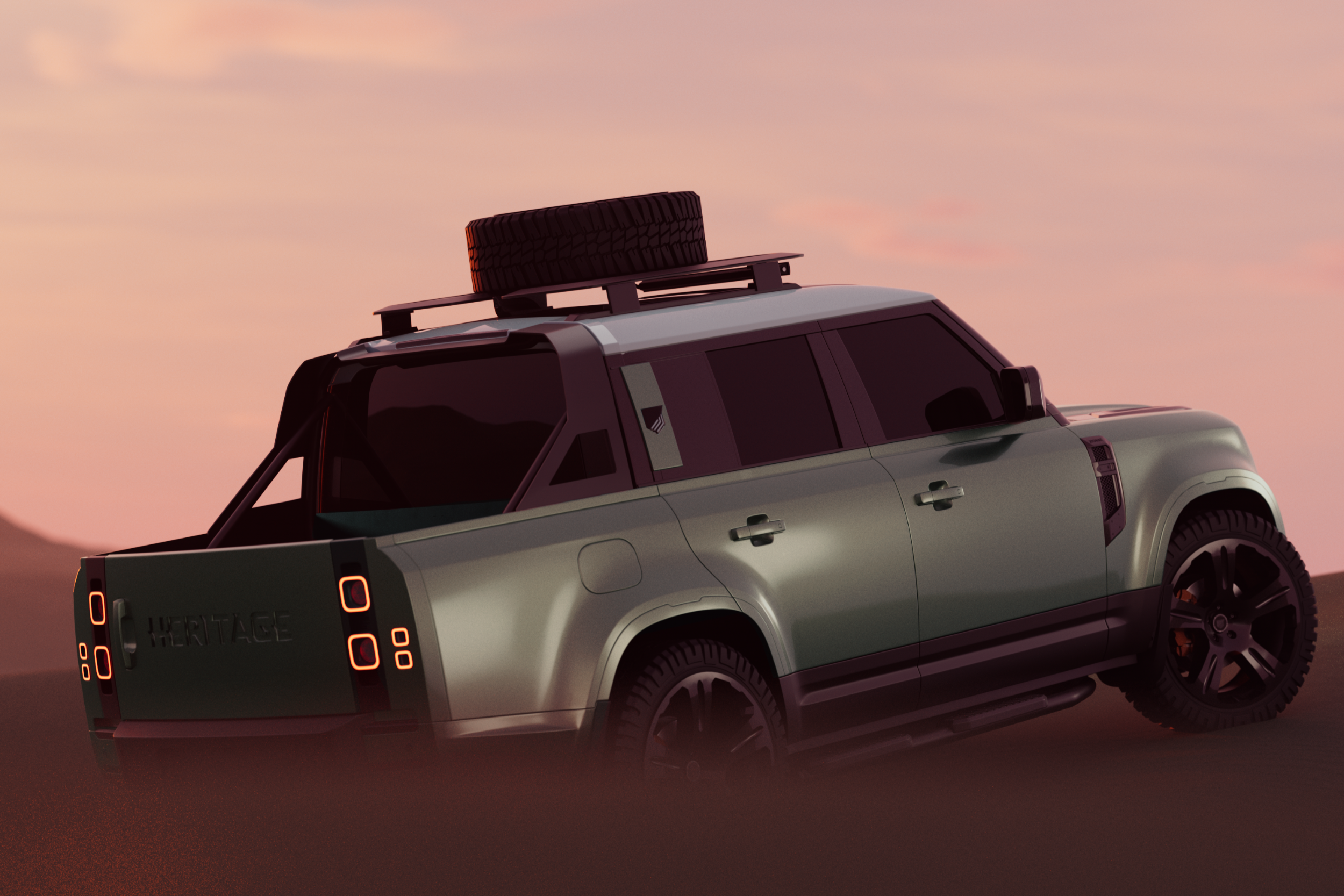 Valiance Pickup - Pangea green