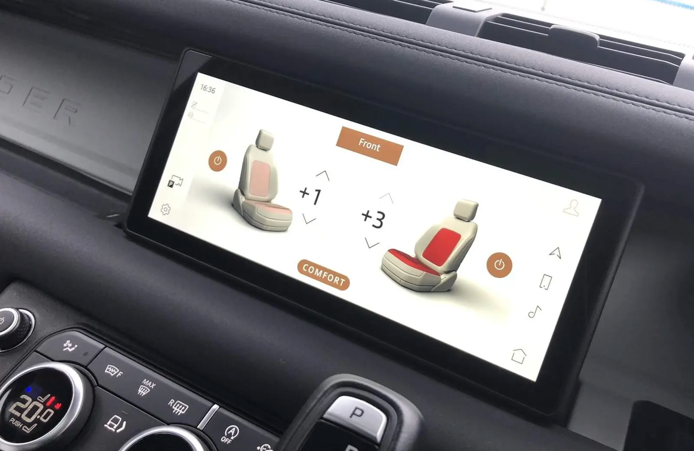 Front seat heating & cooling