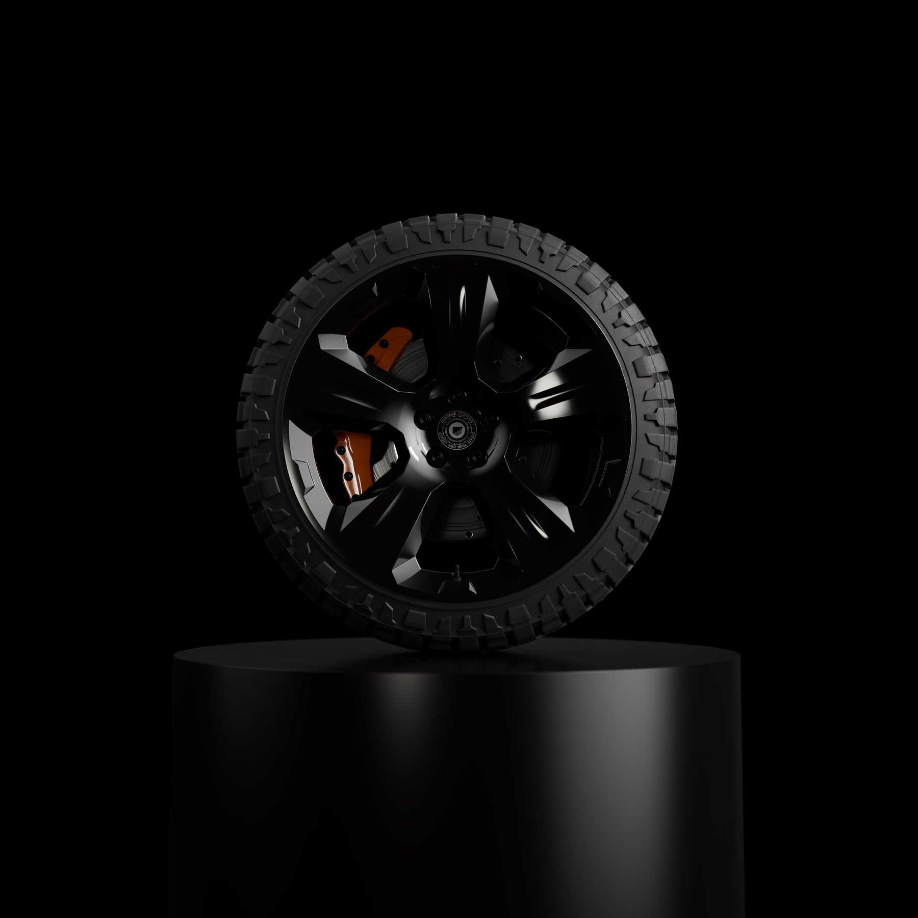 Space Cowboy 22" - gloss black