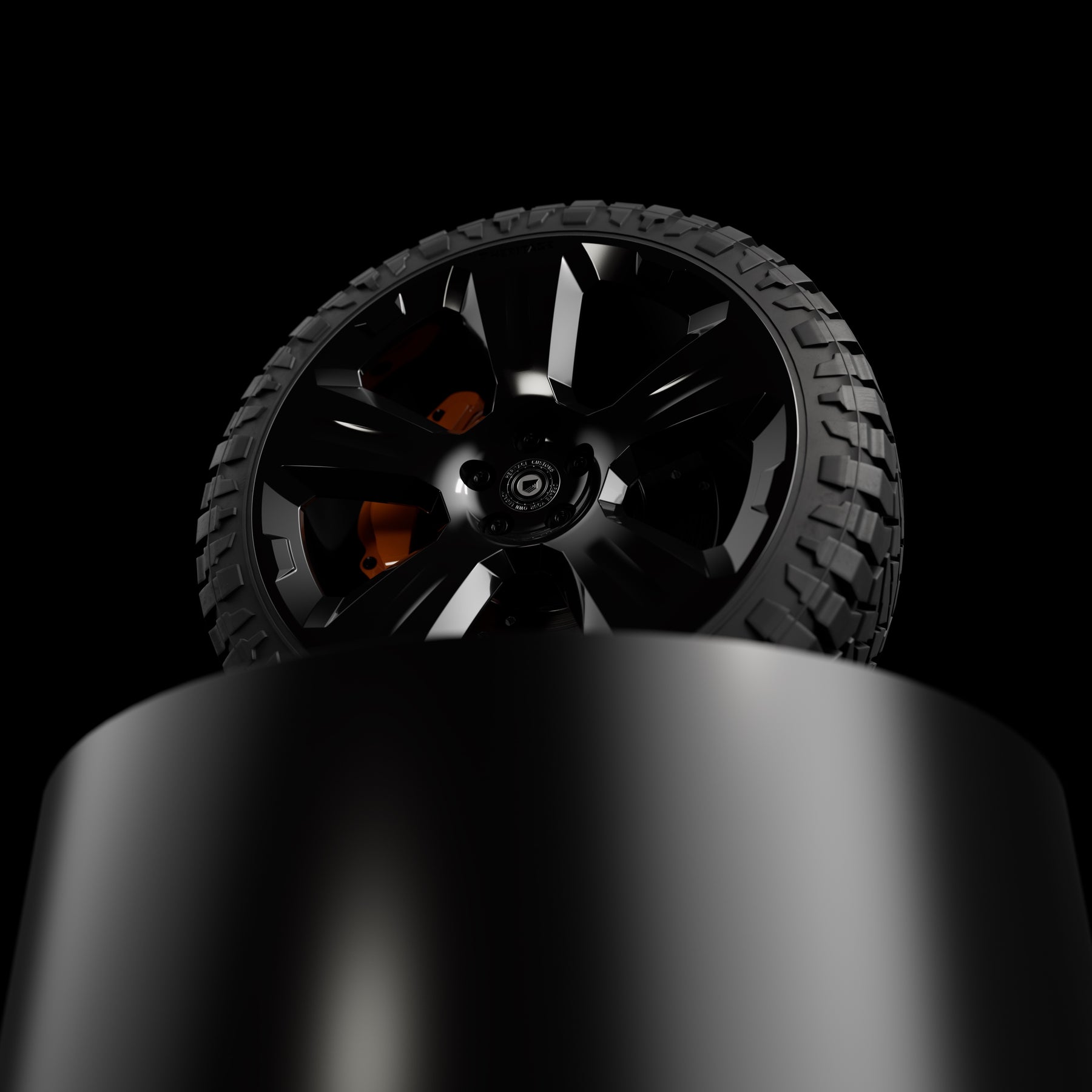 Space Cowboy 22" - gloss black