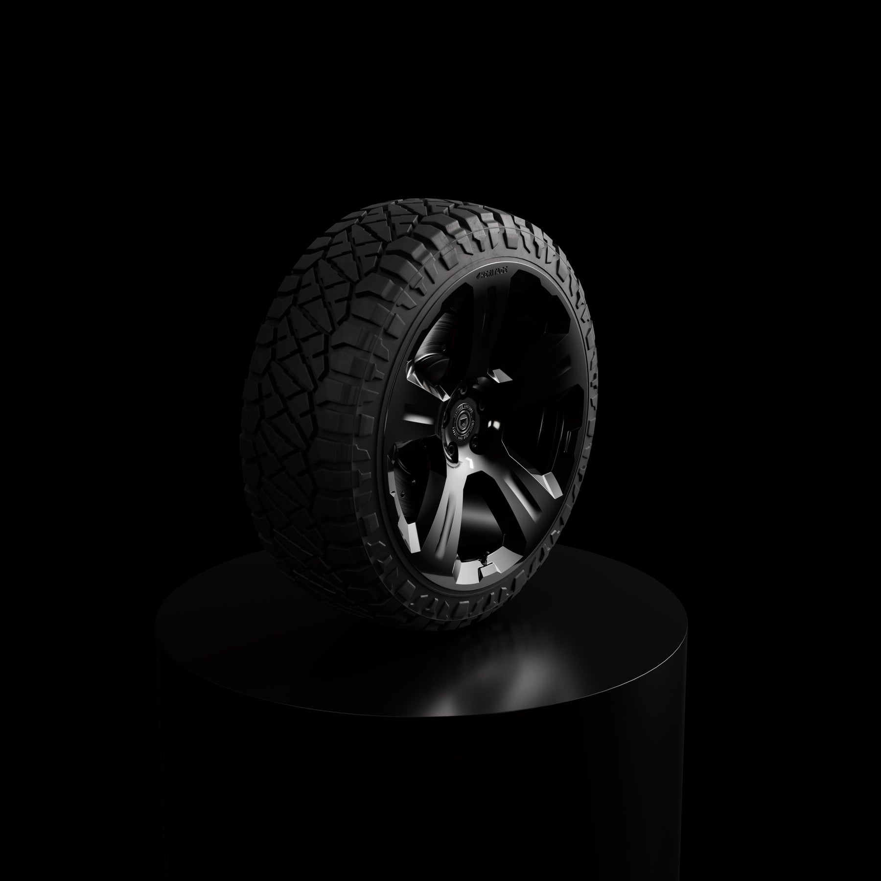 Space Cowboy 22" - gloss black