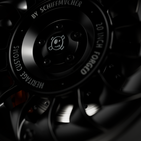 Black Turbine 20" -  By Schiffmacher