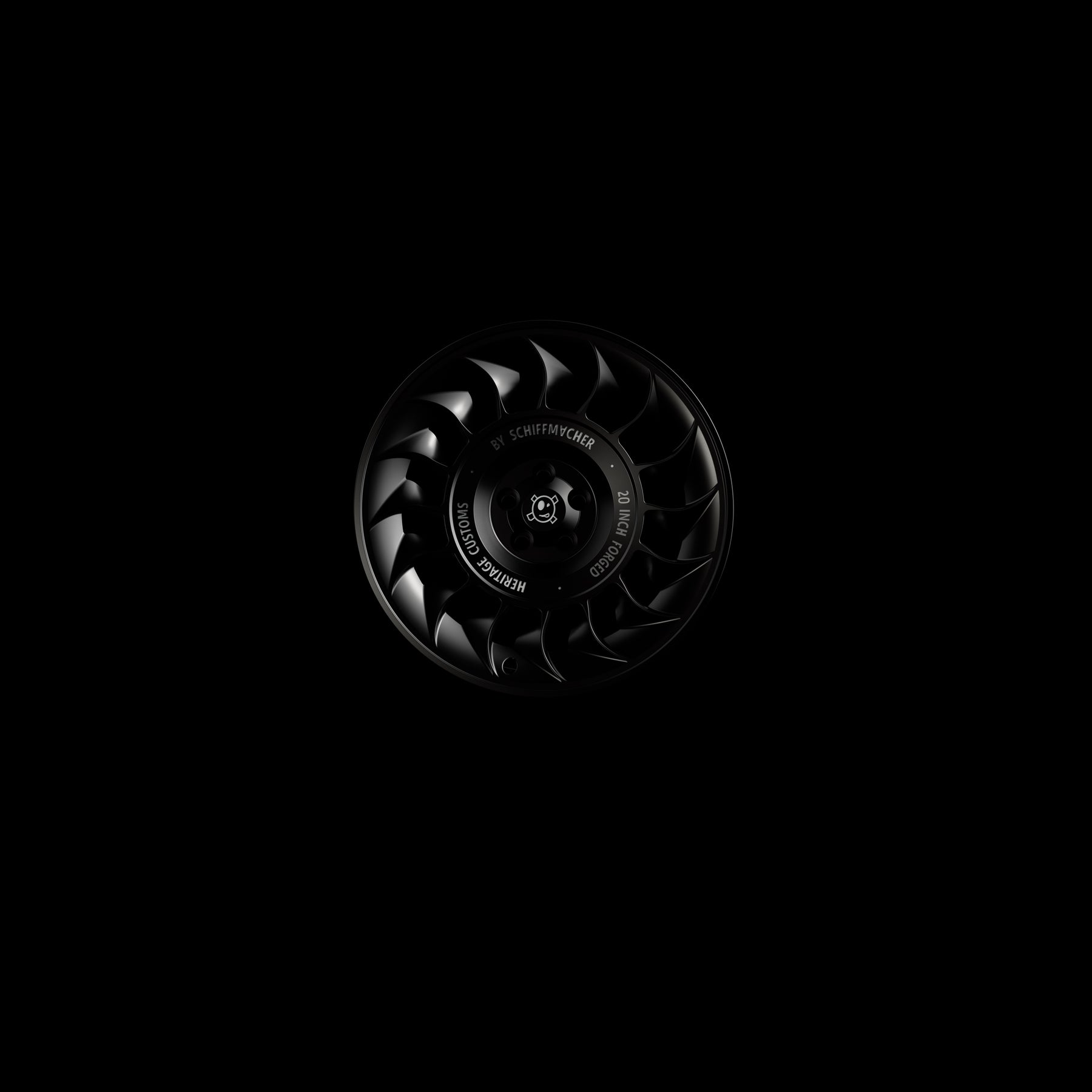 Black Turbine 20" -  By Schiffmacher