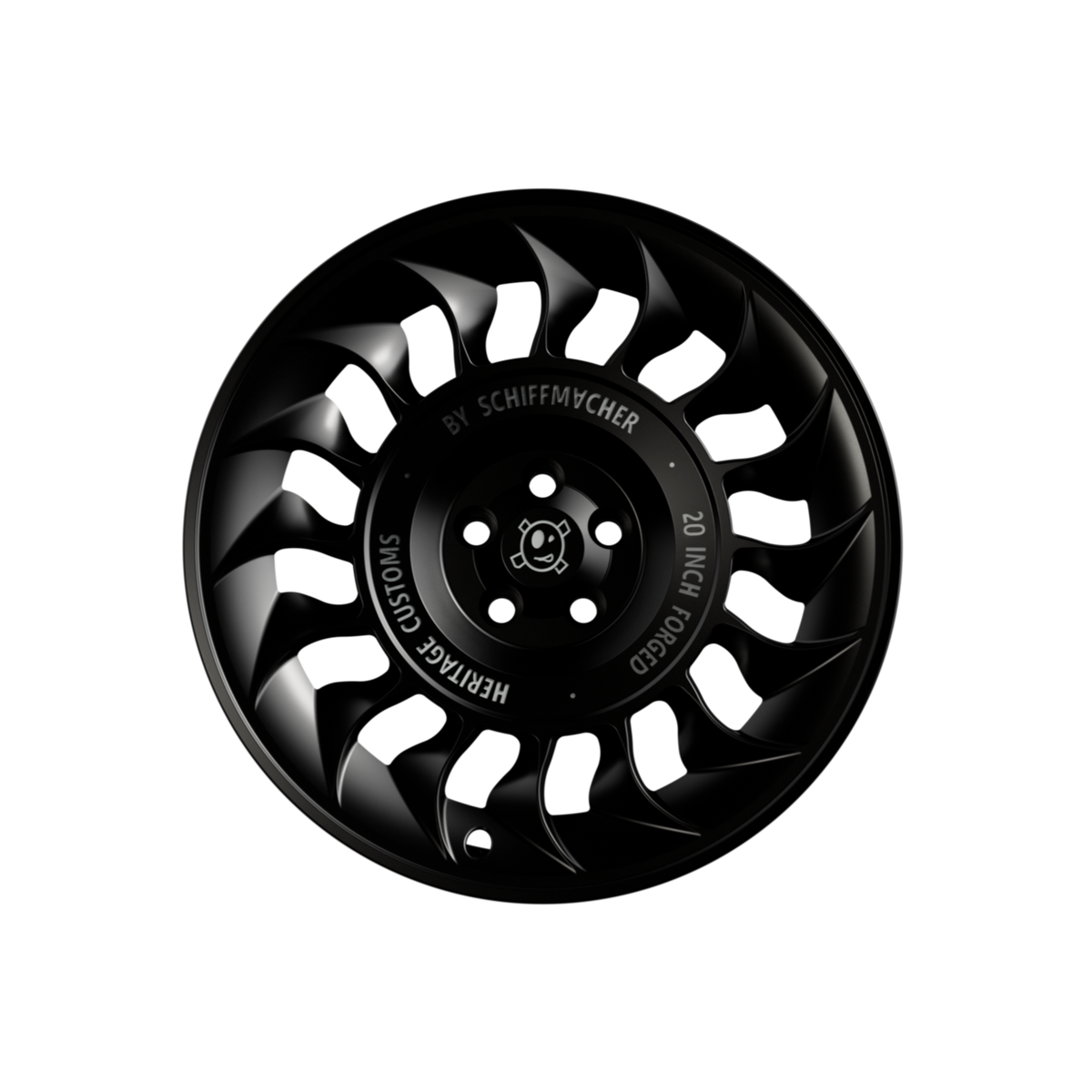 Black Turbine 20" -  By Schiffmacher