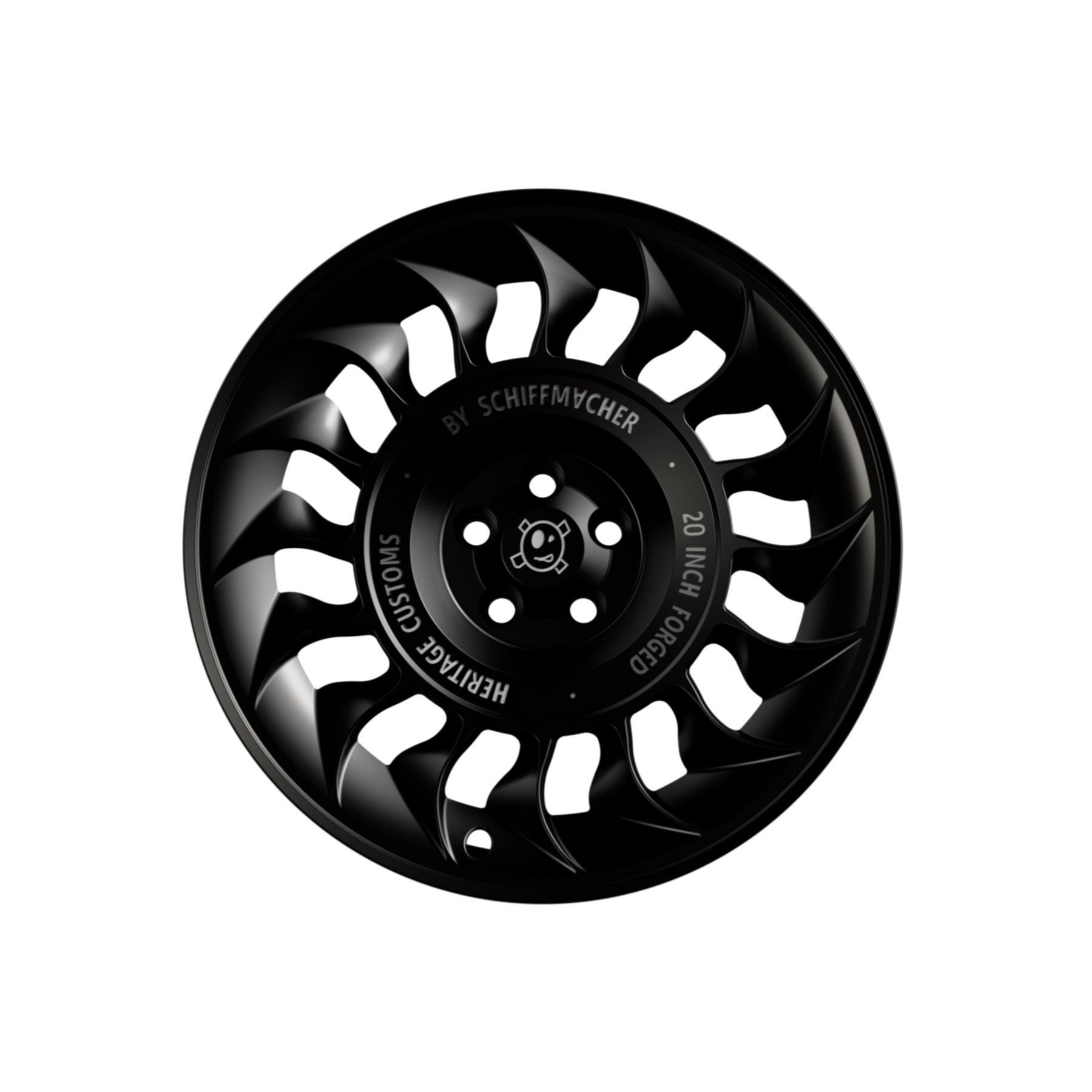 Black Turbine 20" -  By Schiffmacher