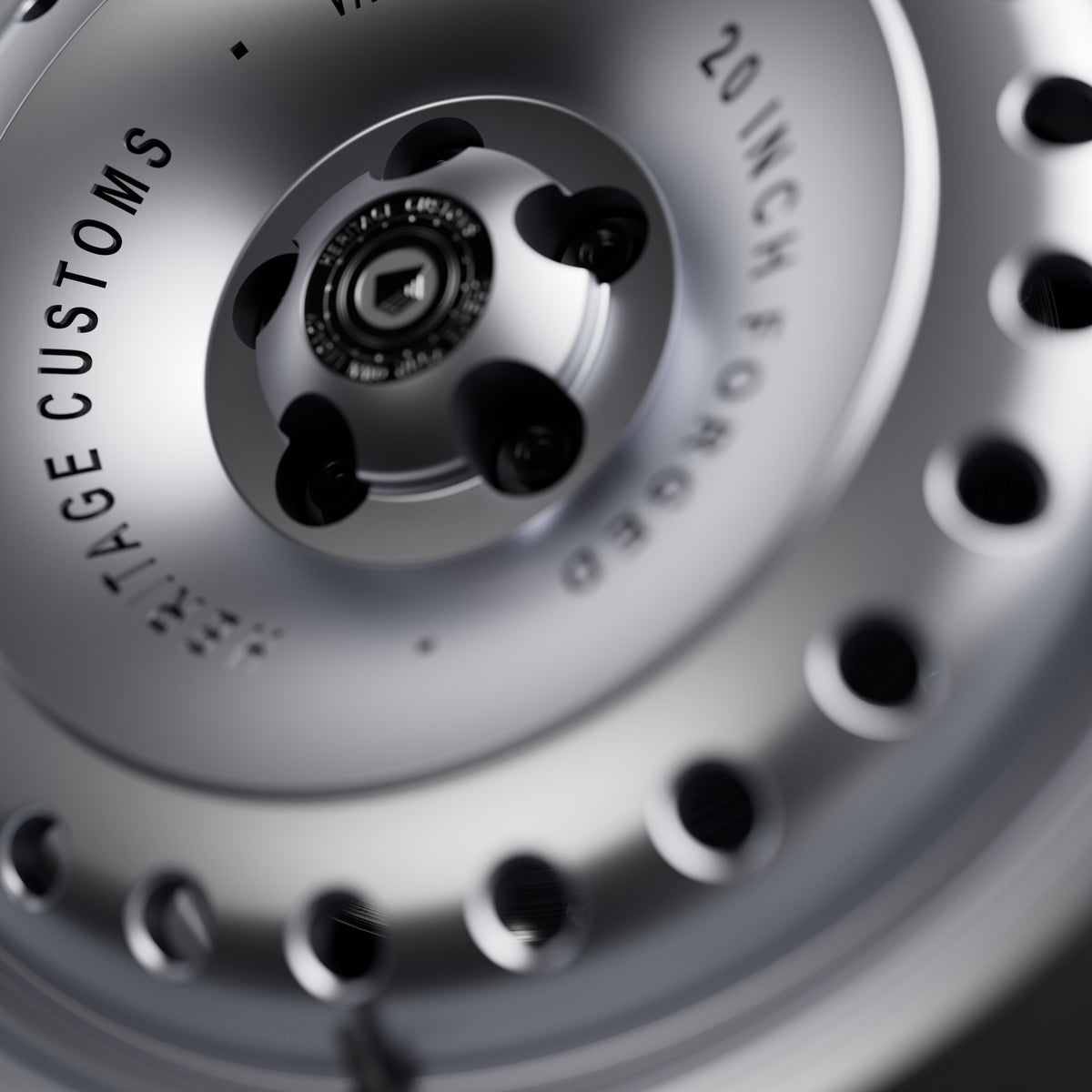 Rock Dust 20" - aluminum diamond cut