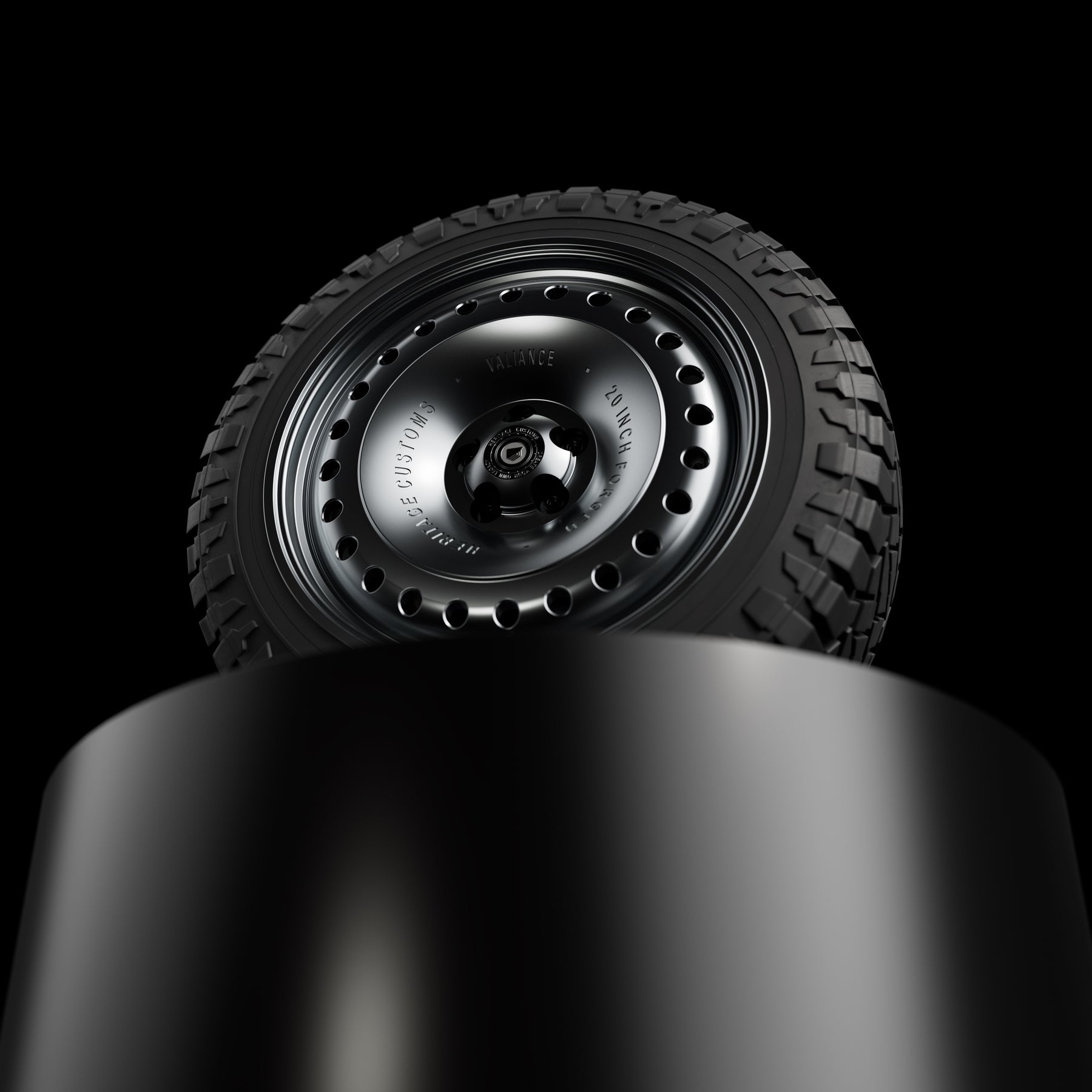 Rock Dust 20" - gun metal