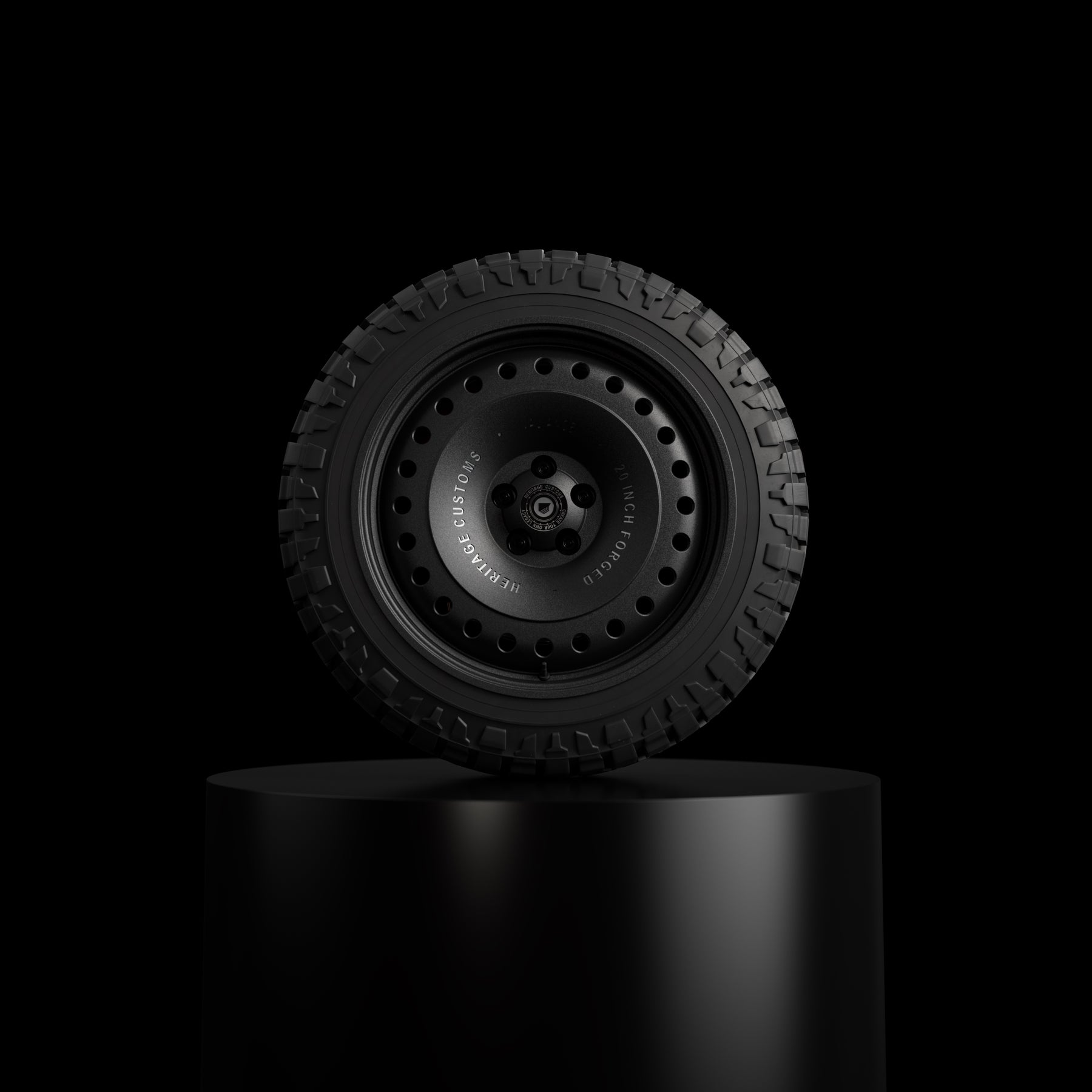 Rock Dust 20" - satin black