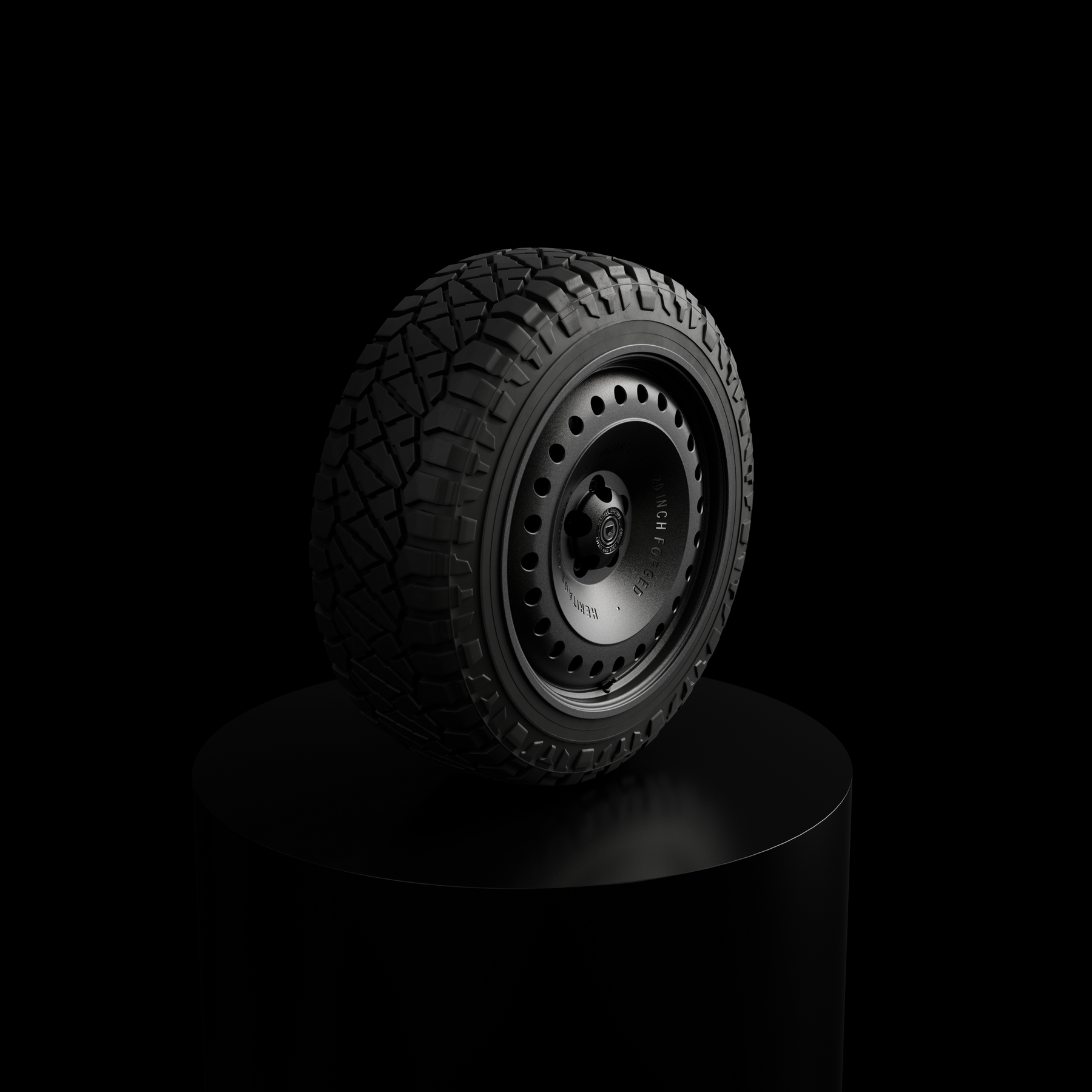Rock Dust 20" - satin black