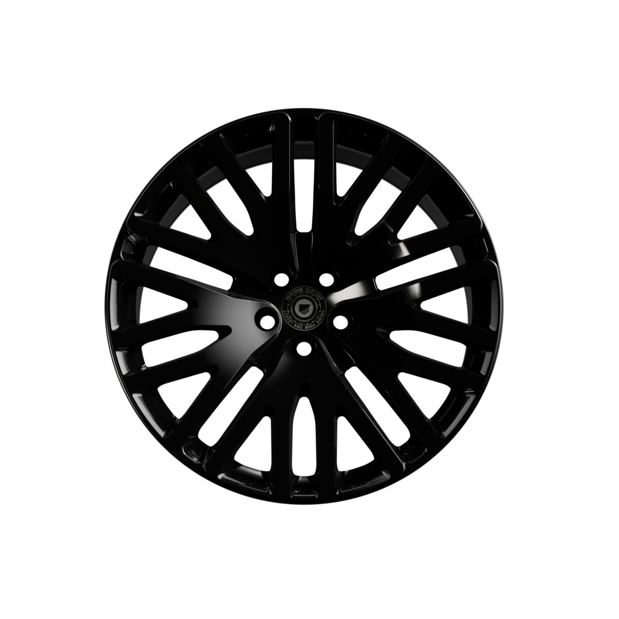 Black Crow 22" - gloss black