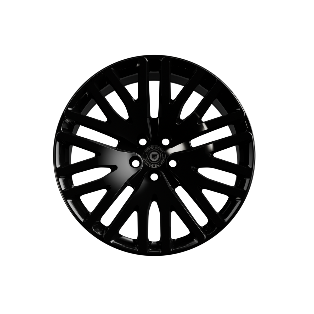 Black Crow 22" - gloss black