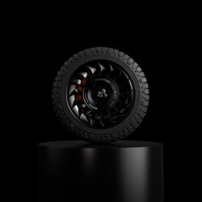 Black Turbine 22" -  By Schiffmacher