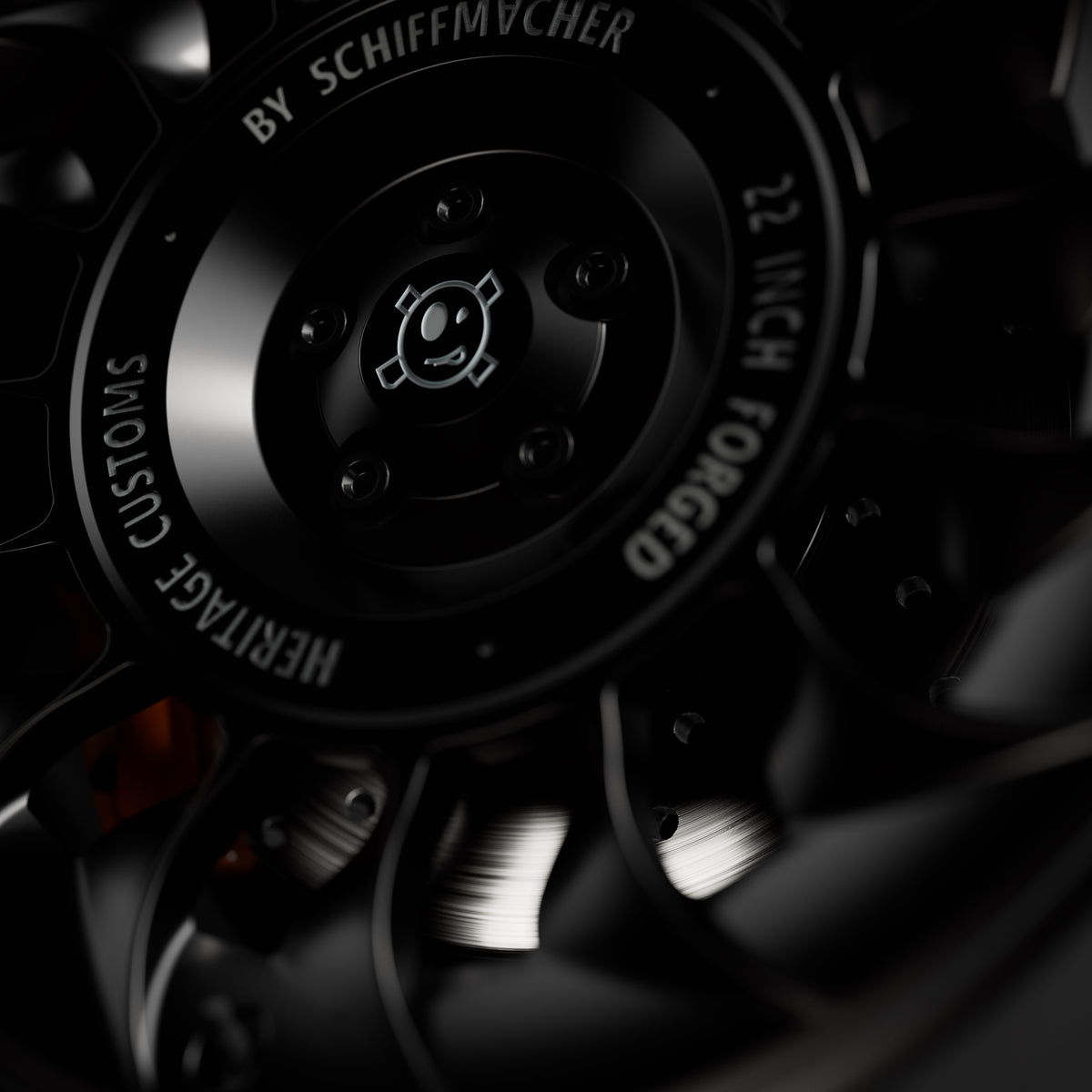 Black Turbine 22" -  By Schiffmacher